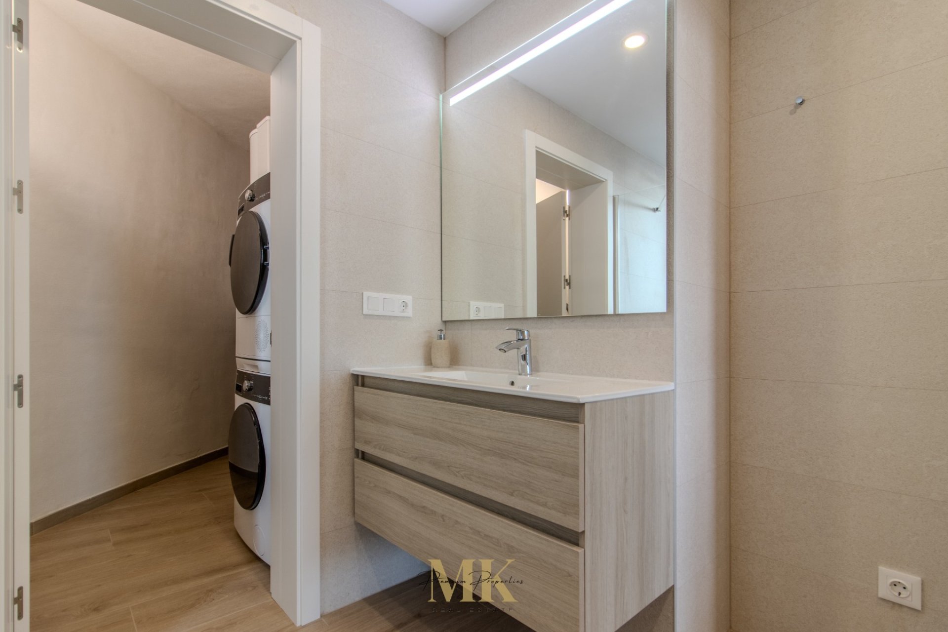 Bathroom - Luxury apartment for sale in new building Sakura, Benidorm - Poniente Beach (Costa Blanca, Alicante)