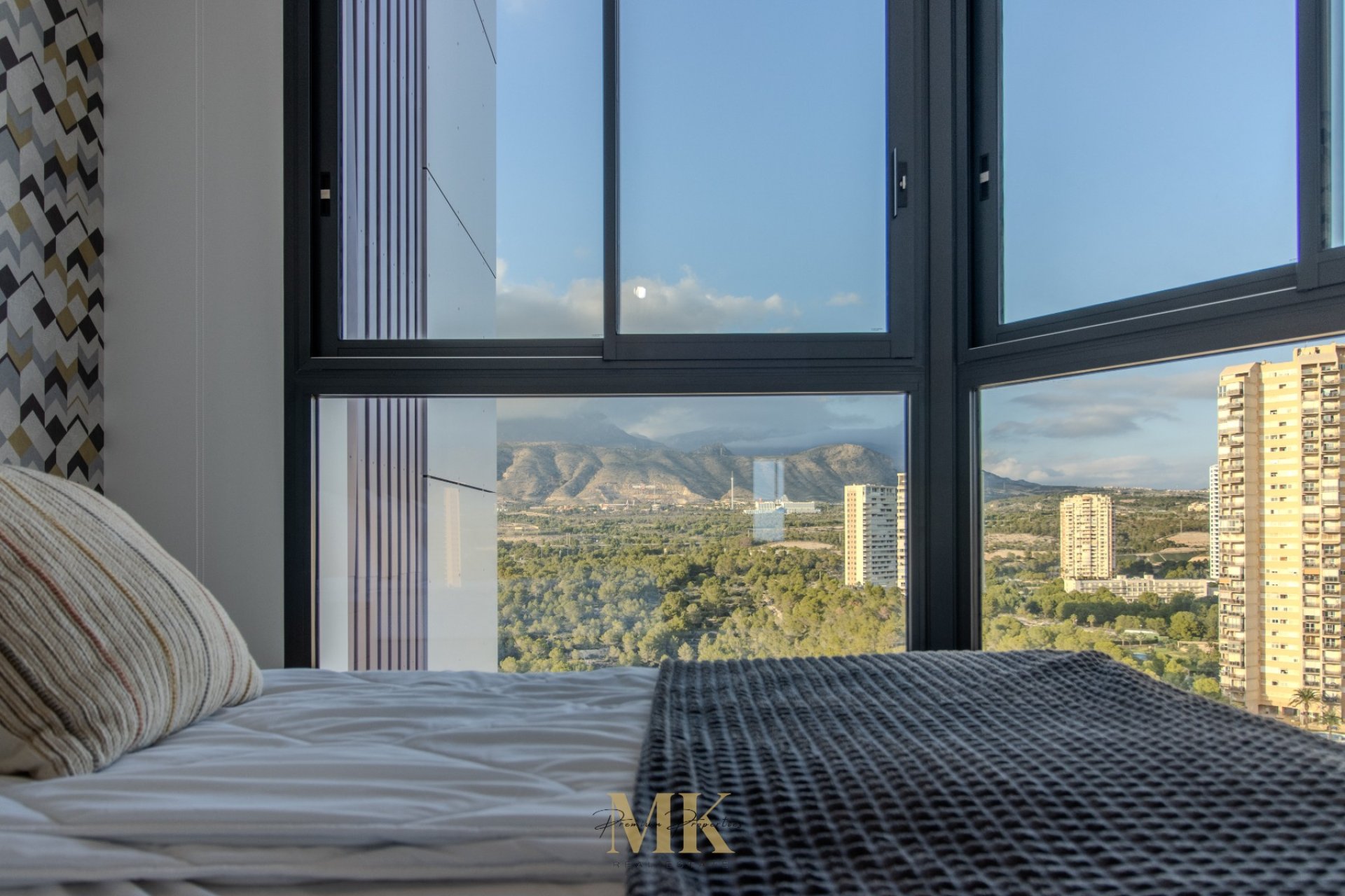 Bedroom - Luxury apartment for sale in new building Sakura, Benidorm - Poniente Beach (Costa Blanca, Alicante)