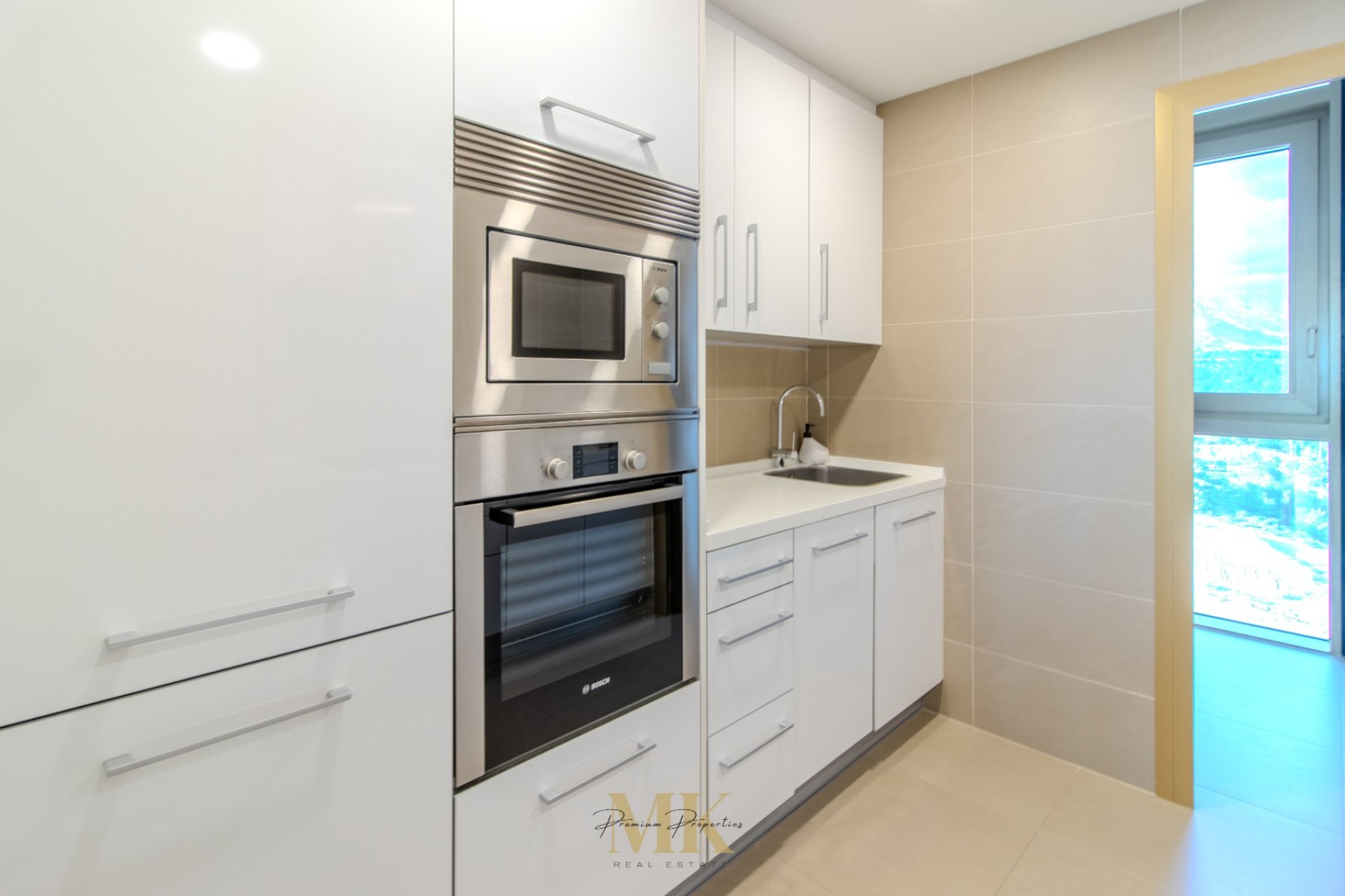 Cocina - Apartamento de lujo en venta en único edificio Intempo, Poniente (Costa Blanca - Alicante - Benidorm)