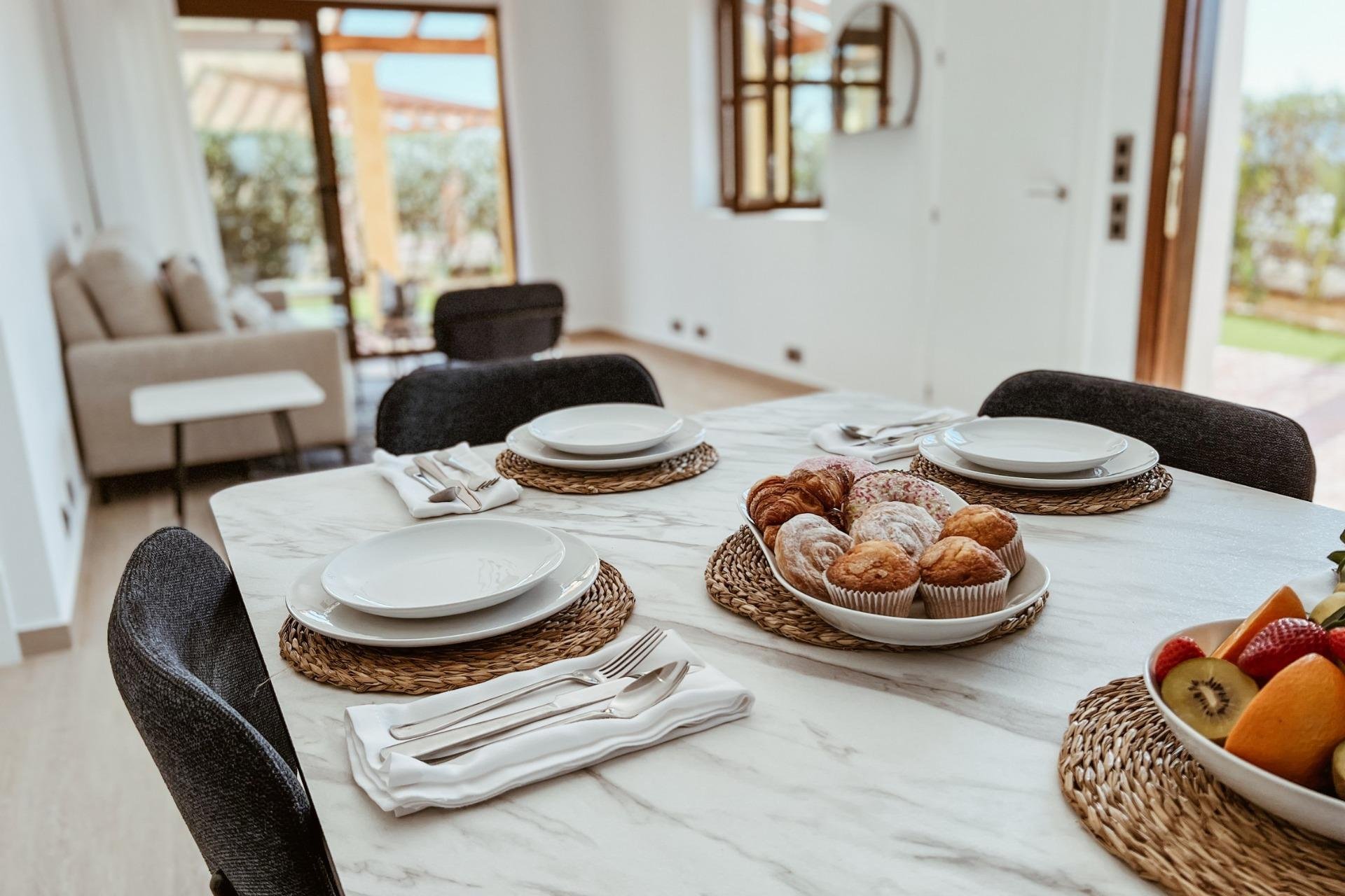 Cocina luminosa abierta al comedor 