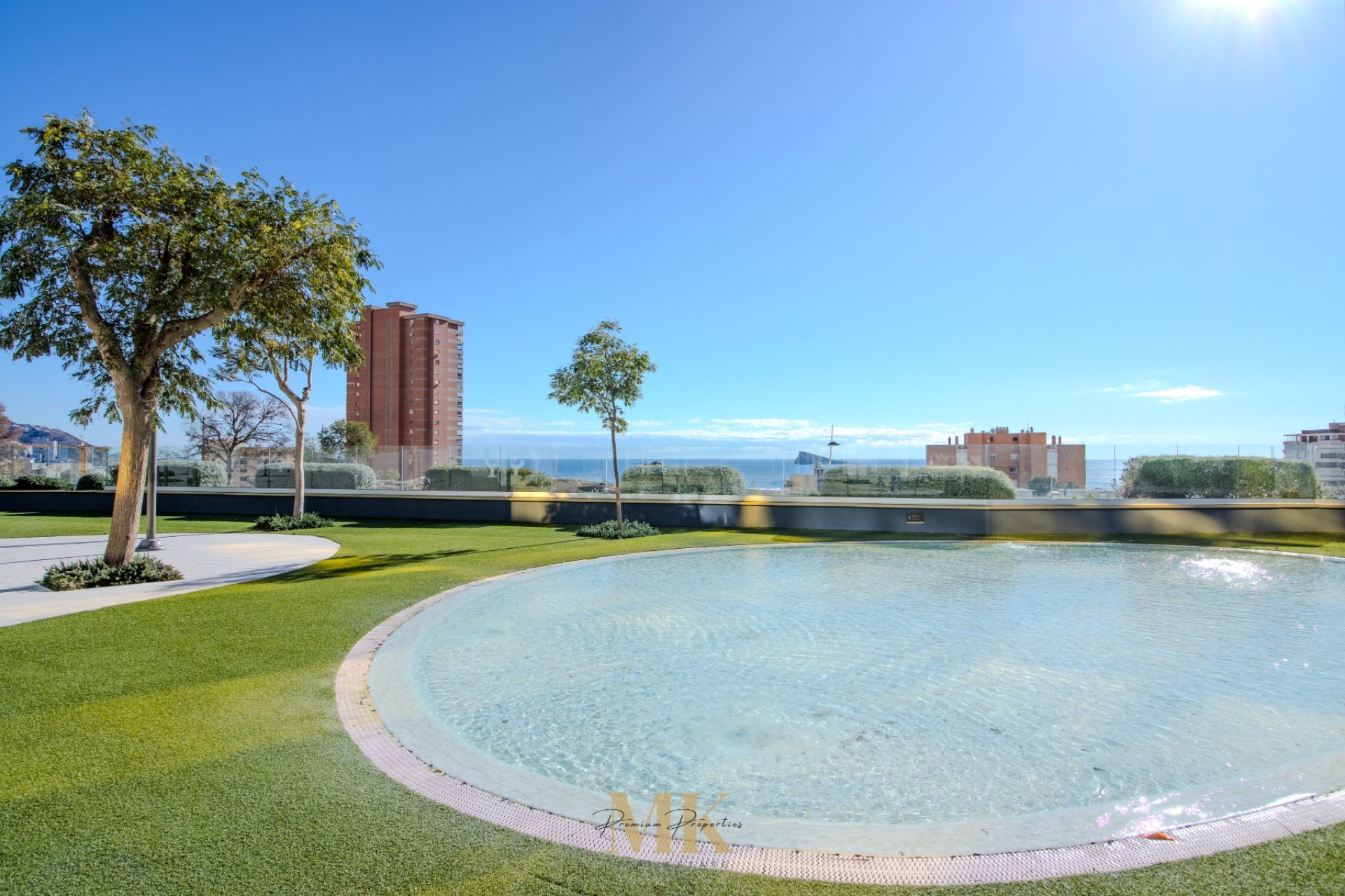 Community area - Luxury apartment for sale in the unique Intempo building, Poniente (Costa Blanca - Alicante - Benidorm)