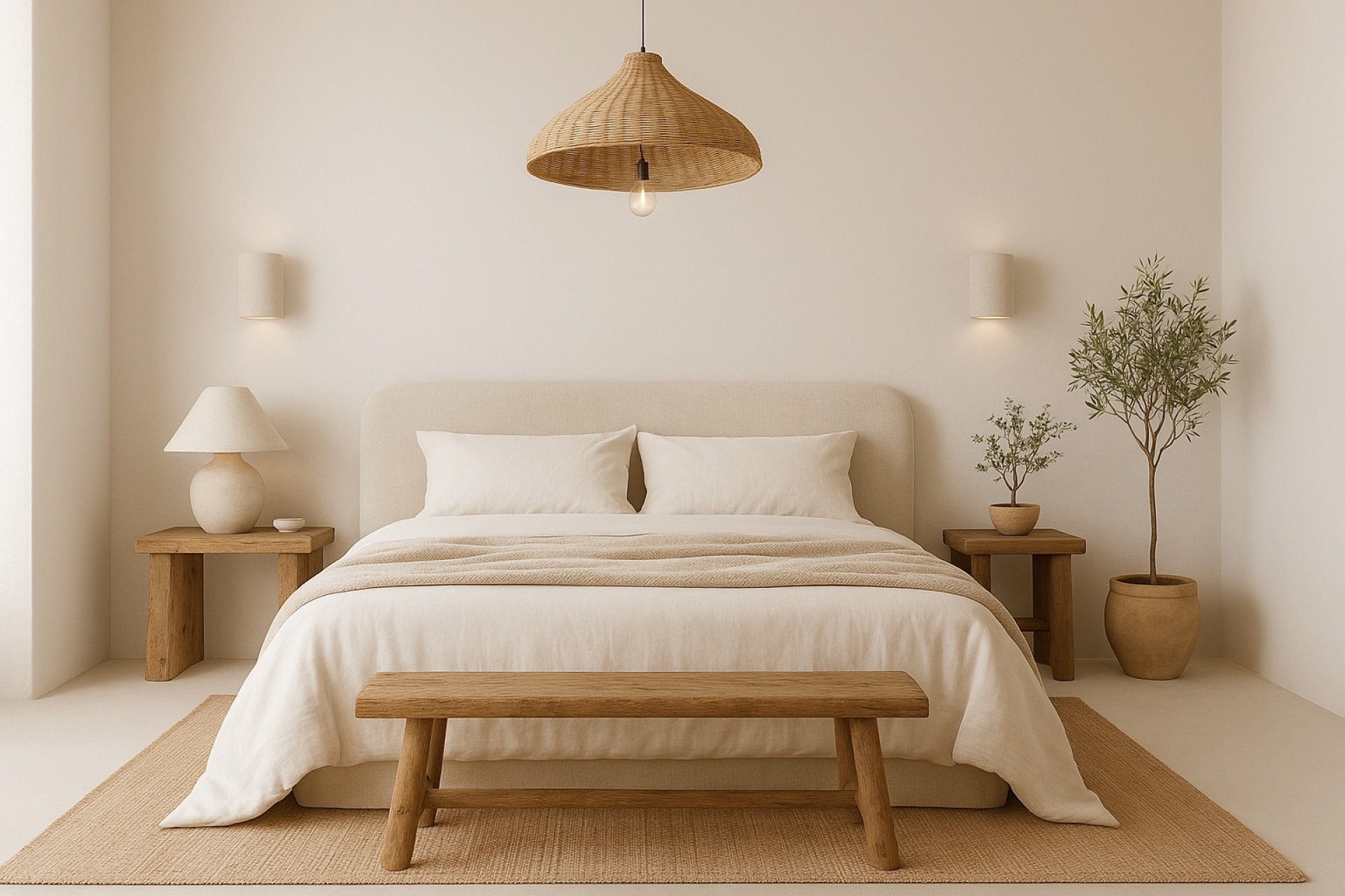 Dormitorio – Elegante villa con vistas panorámicas a la montaña, piscina privada y amplia parcela en Monte Solana, Pedreguer (Costa Blanca – Alicante)