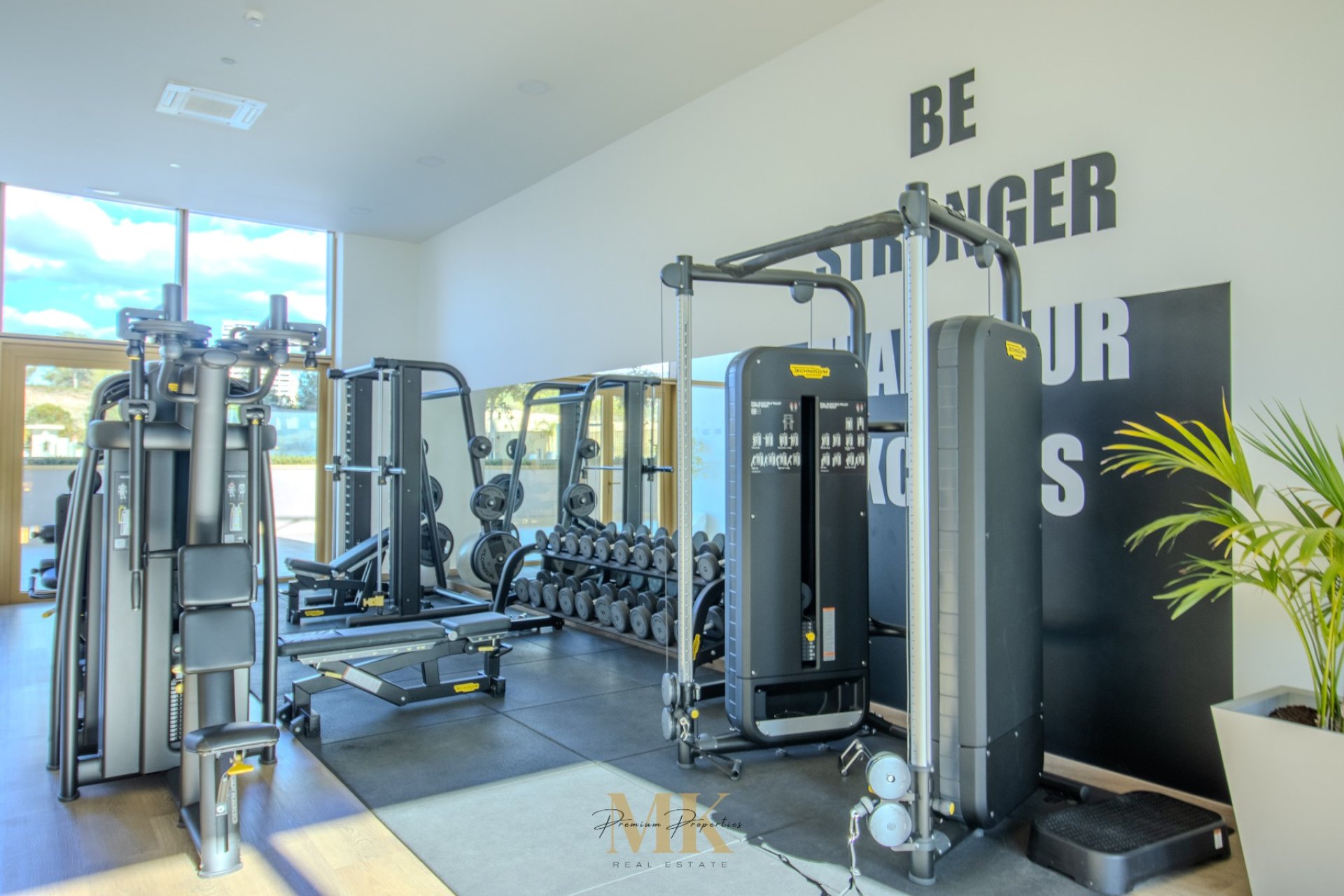 Gym - Luxury apartment for sale in the unique Intempo building, Poniente (Costa Blanca - Alicante - Benidorm)