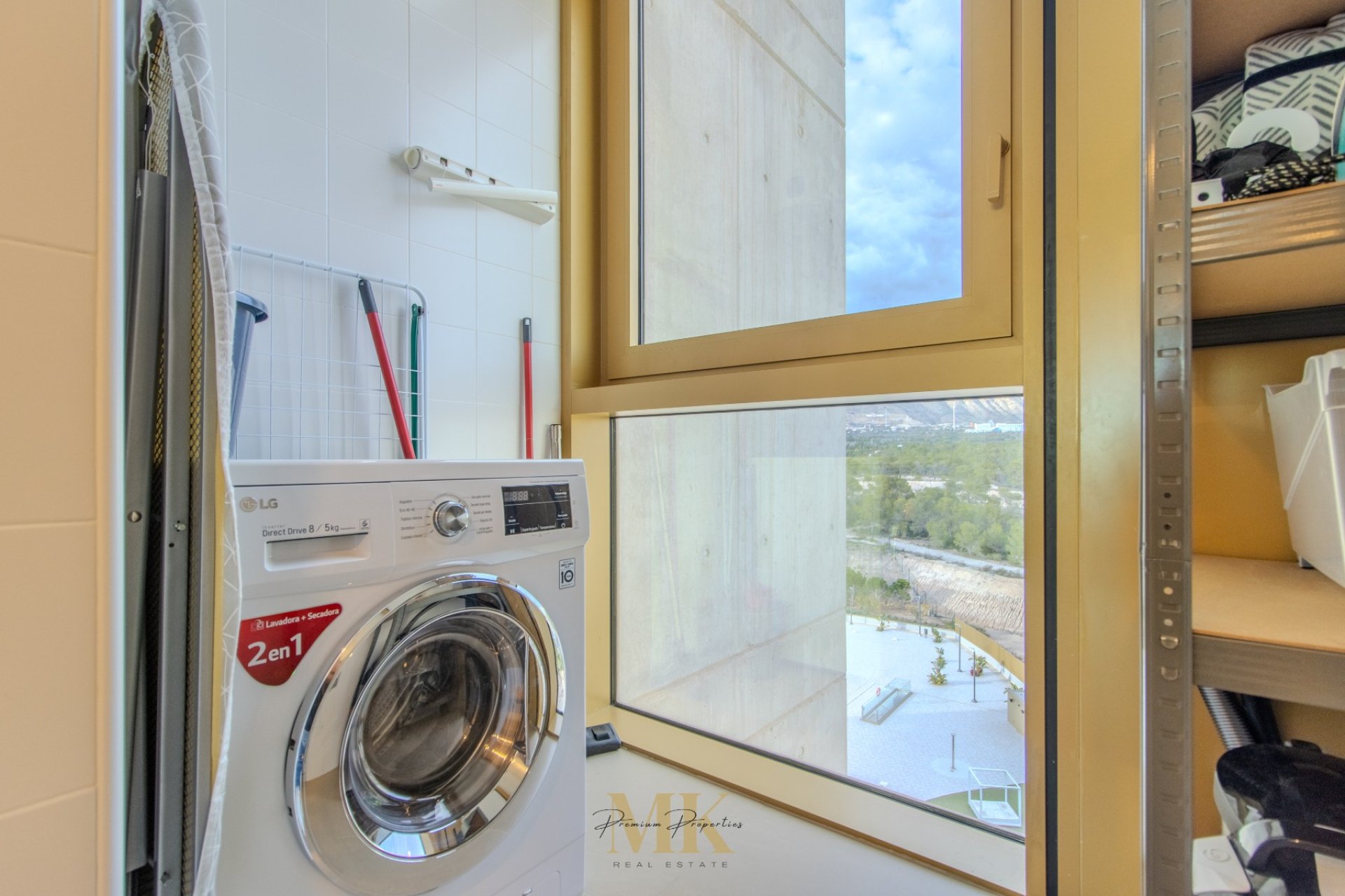 Laundry room - Luxury apartment for sale in the unique Intempo building, Poniente (Costa Blanca - Alicante - Benidorm)