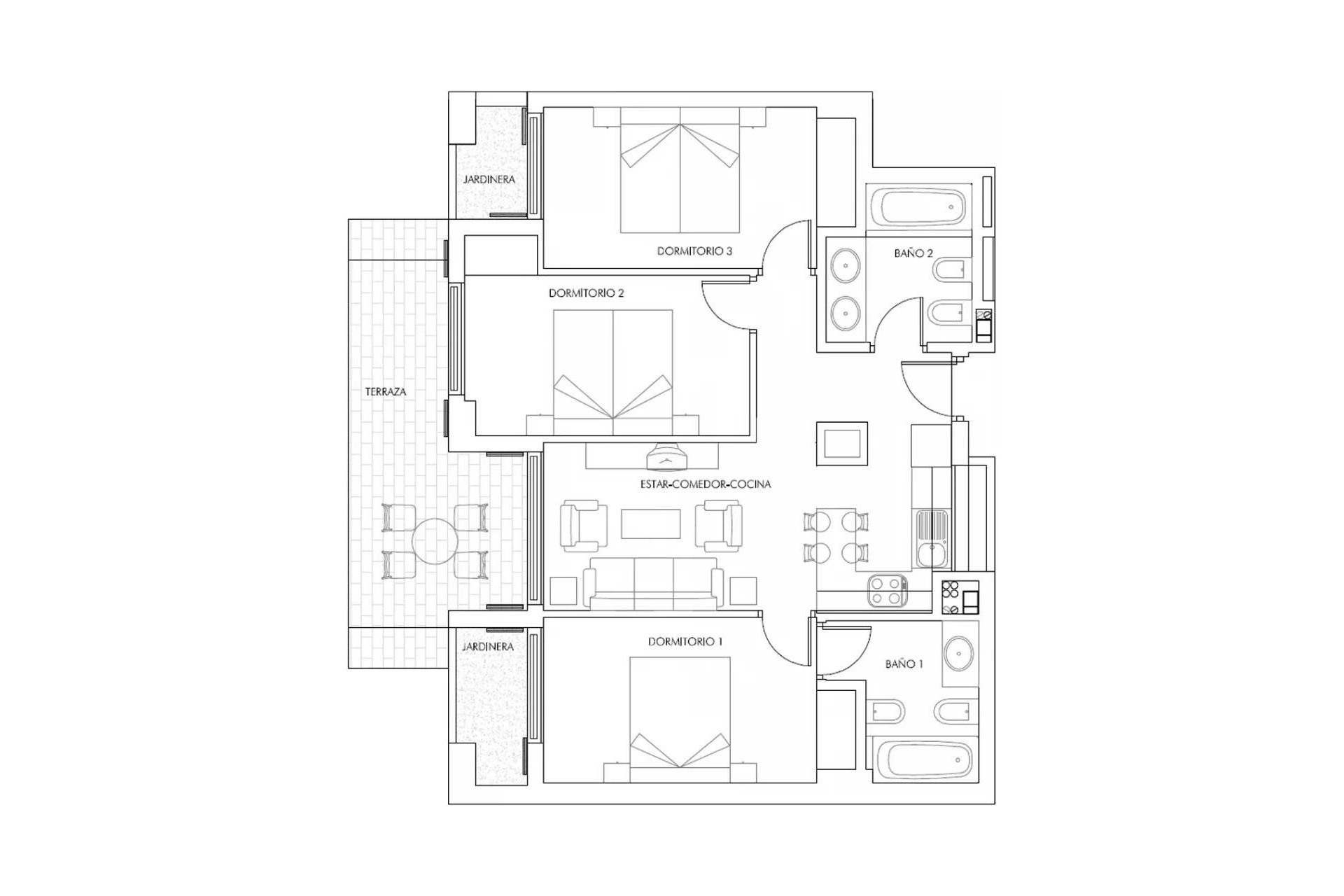 Nauja statyba - Butas / butas - Vera