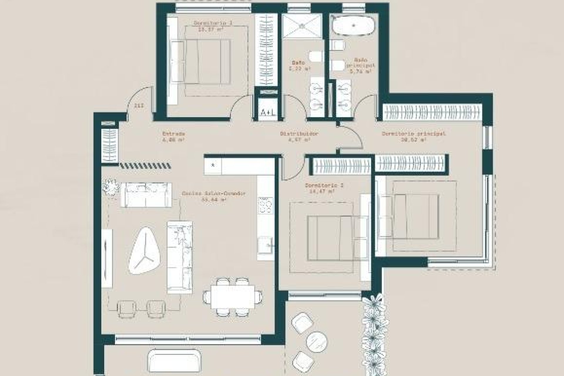 Nauja statyba - Butas / butas - 