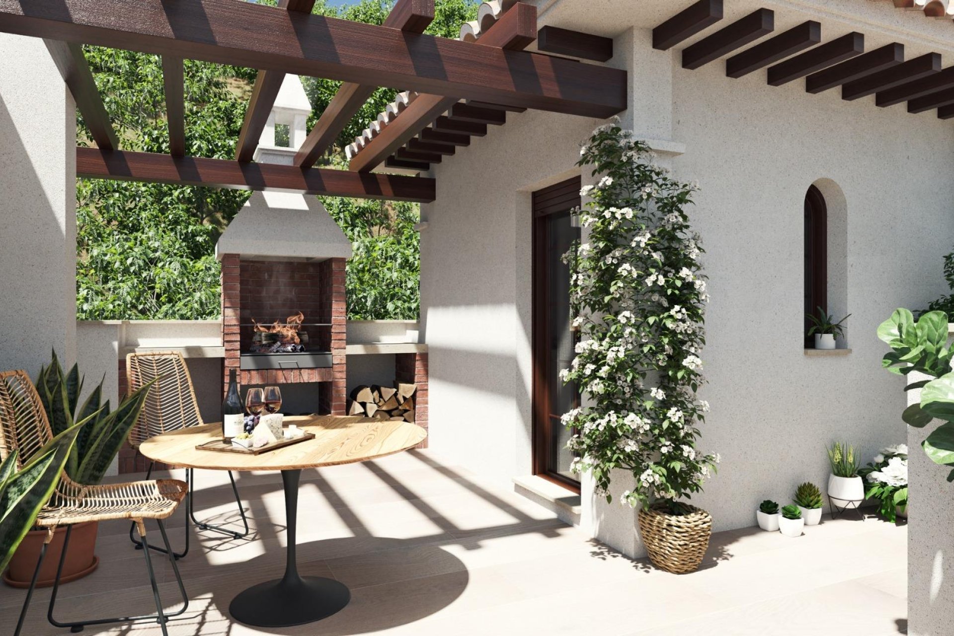 Nauja statyba - Dvibučių namas - 