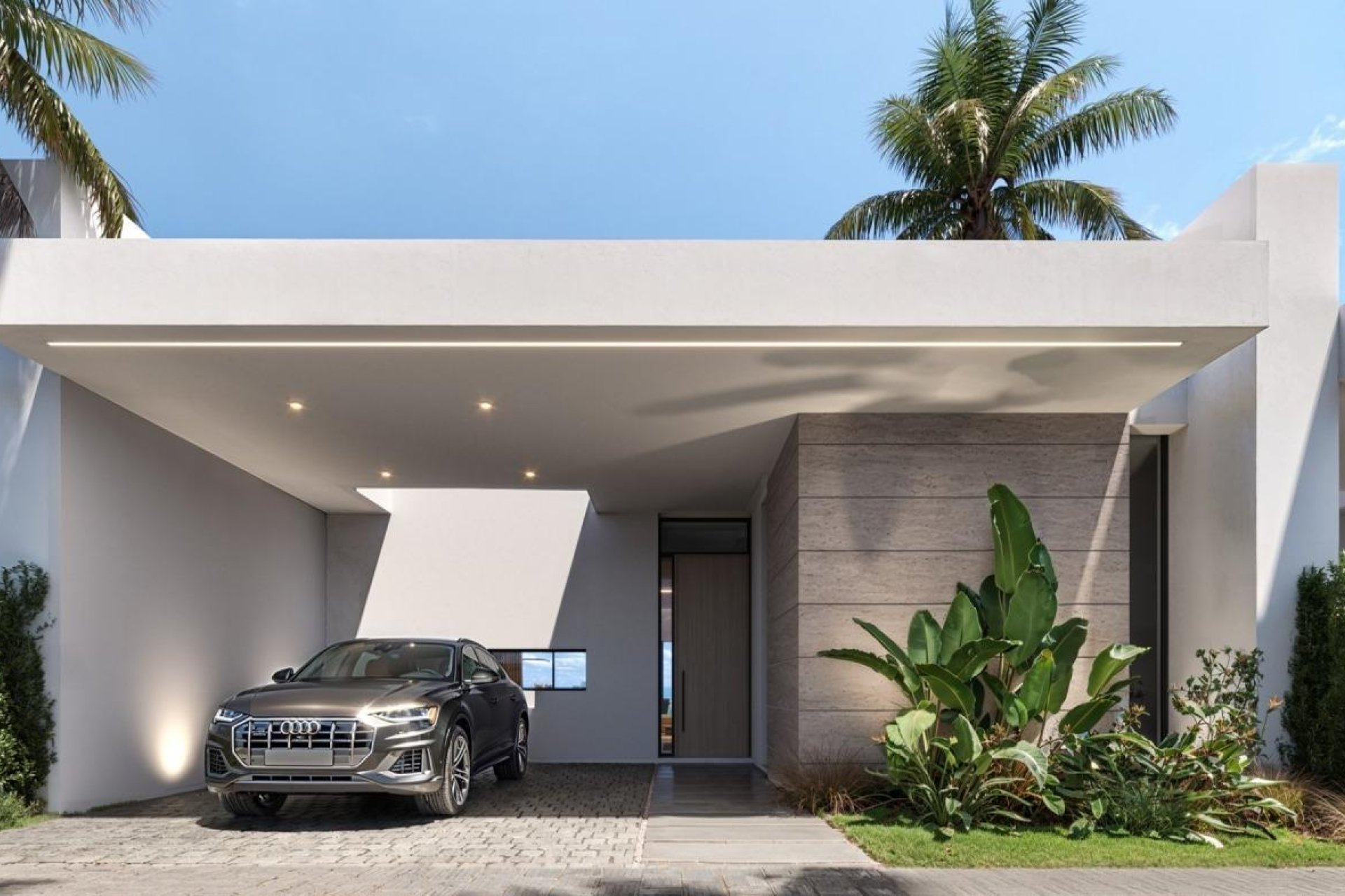 Nauja statyba - Dvibučių namas - 