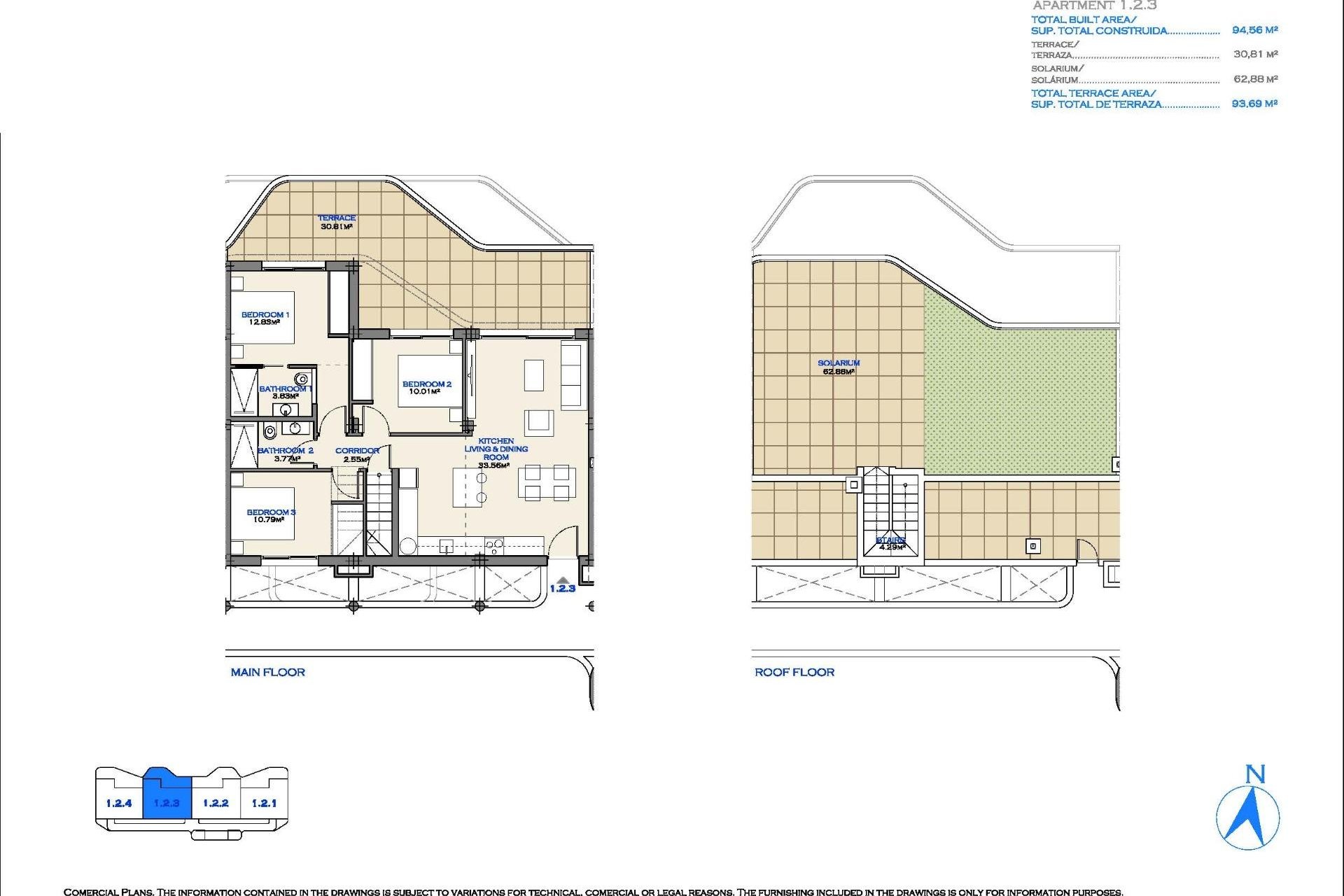 Nauja statyba - Penthausas - Los Alcazares