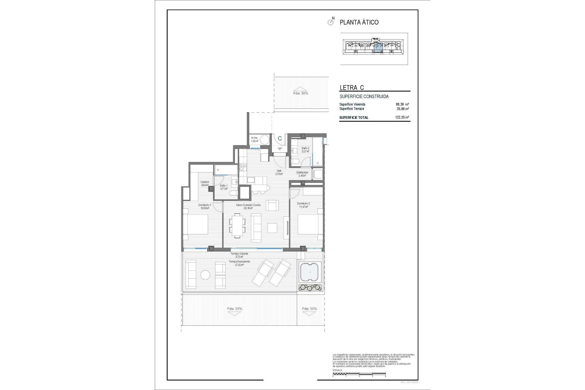 Nauja statyba - Penthausas - 