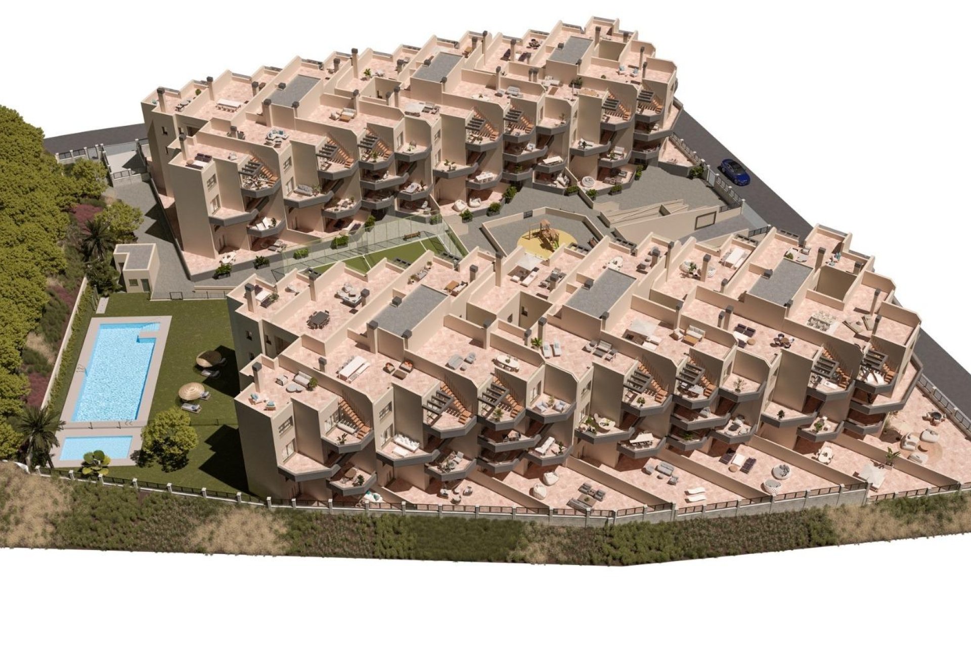 Nauja statyba - Penthausas - 