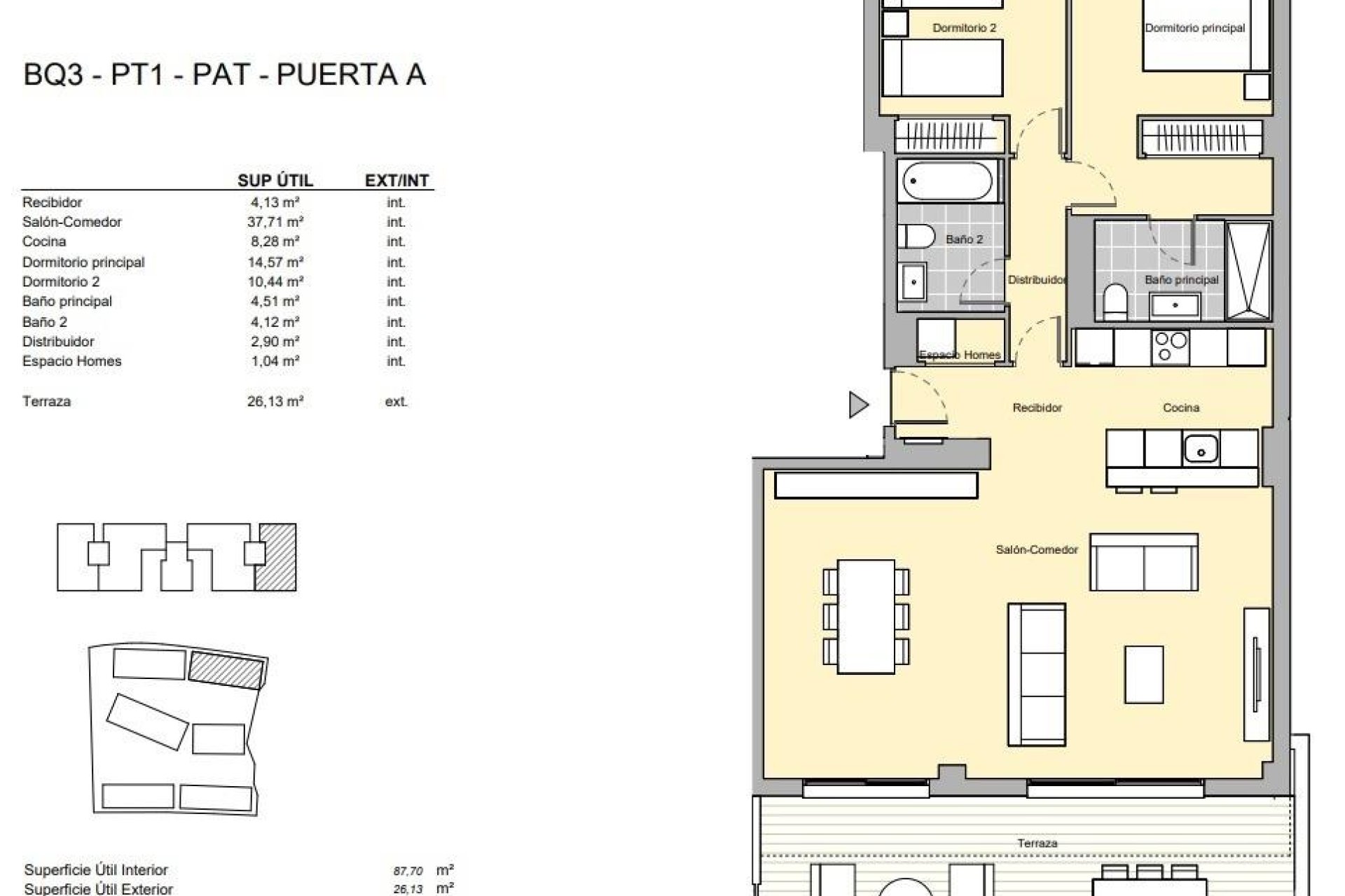 Nauja statyba - Penthausas - 