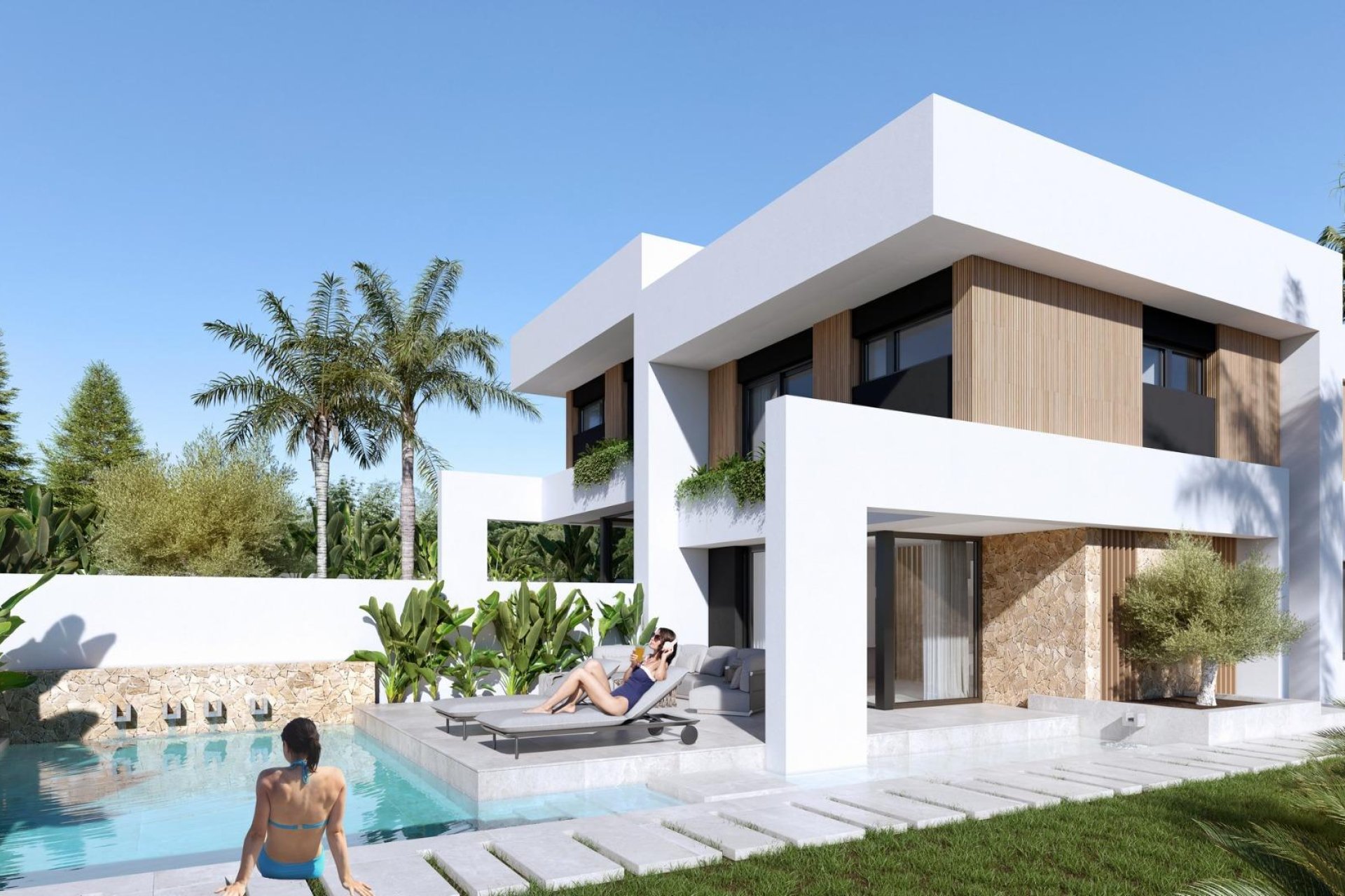 Nauja statyba - Semidetached - Orihuela Costa