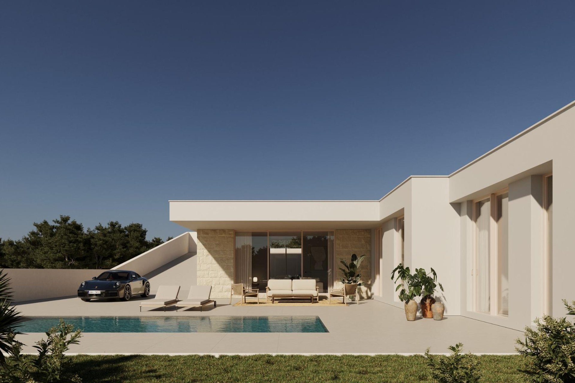 Nauja statyba - Villa - Polop