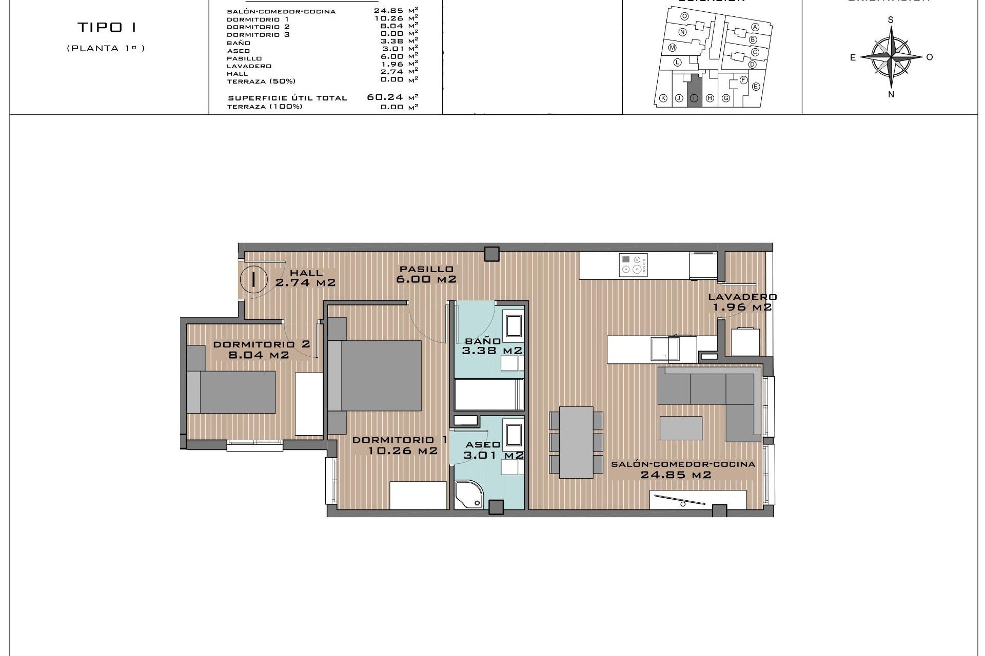 New Build - Apartment / flat - Algorfa - Pueblo