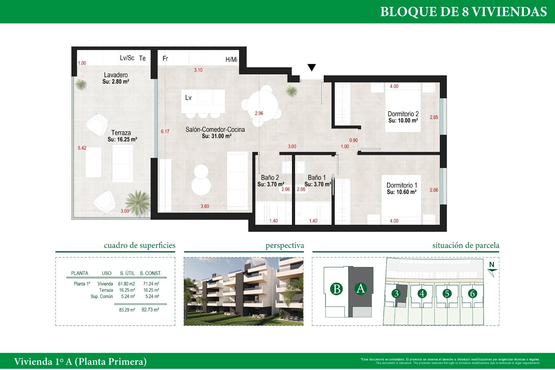 New Build - Apartment / flat - Alhama De Murcia