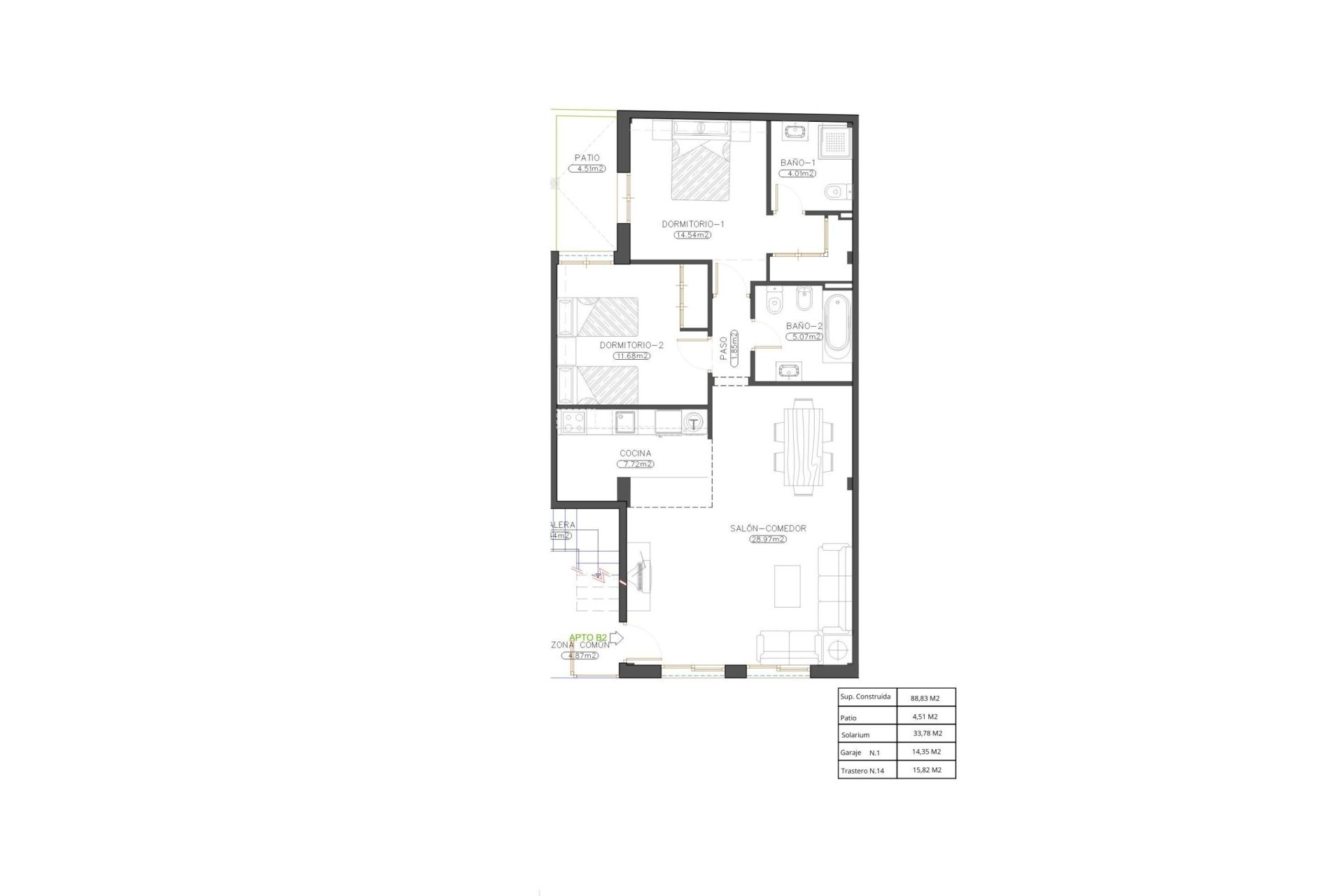 New Build - Apartment / flat - Cuevas Del Almanzora