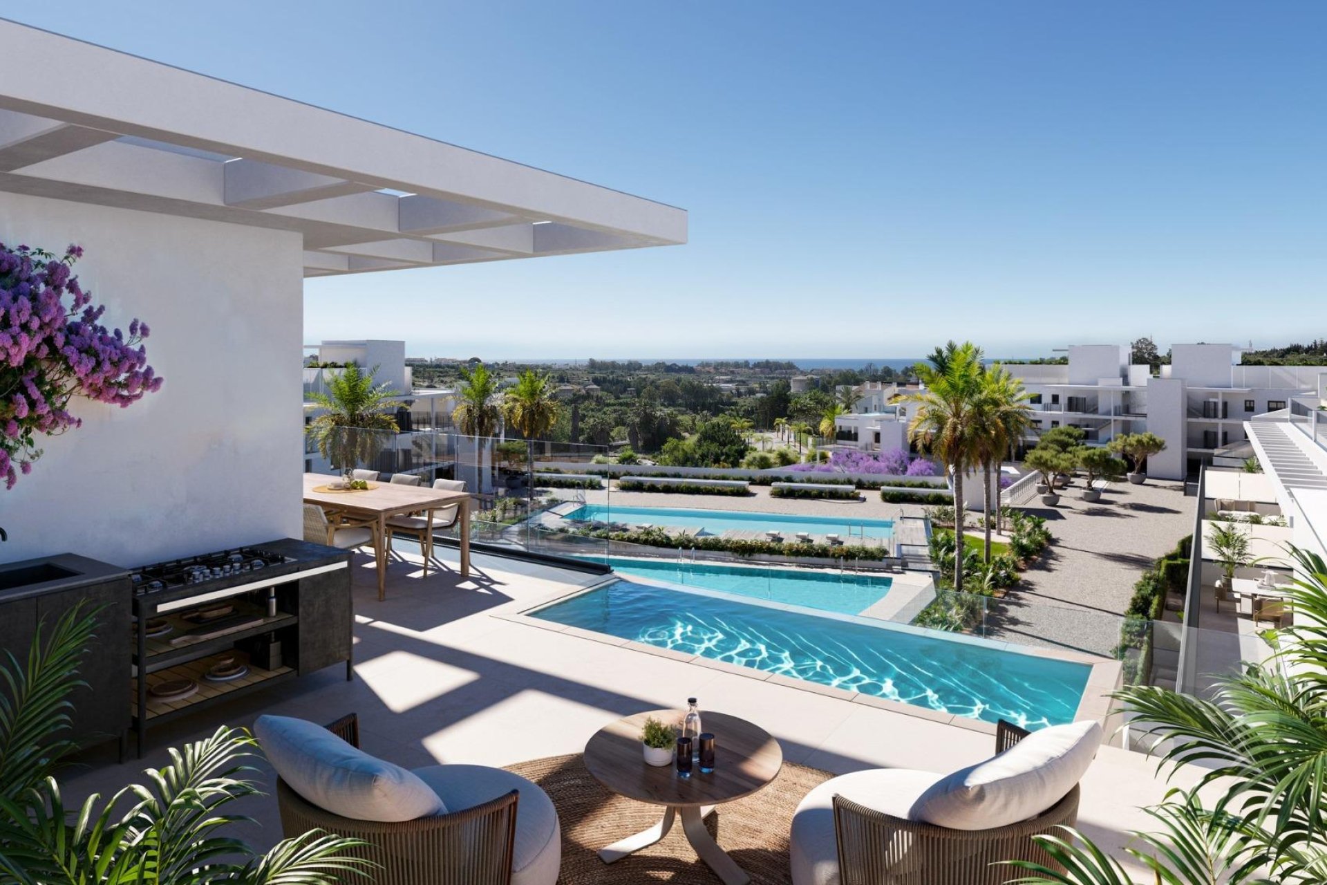 New Build - Apartment / flat - Estepona