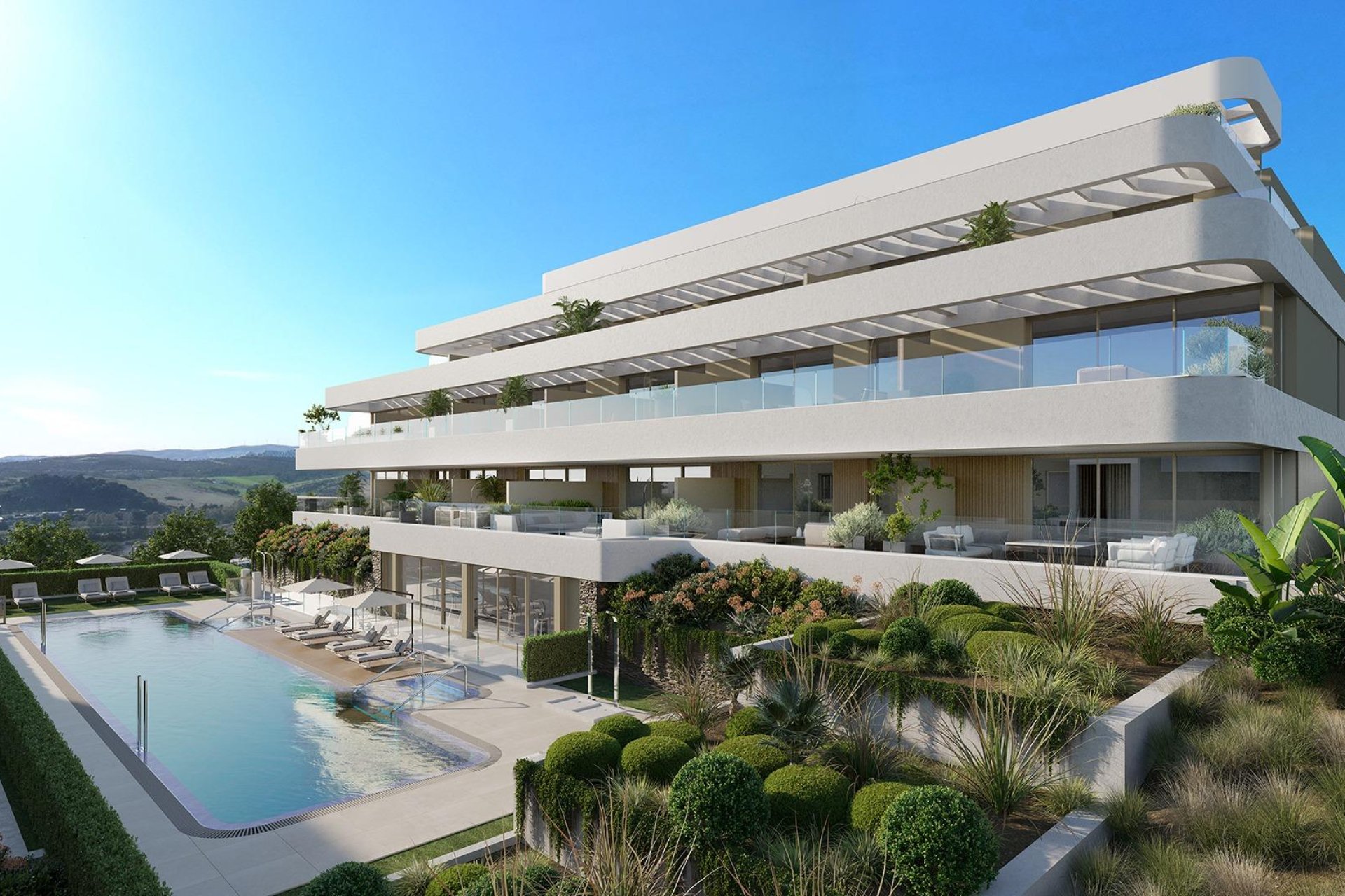 New Build - Apartment / flat - Estepona
