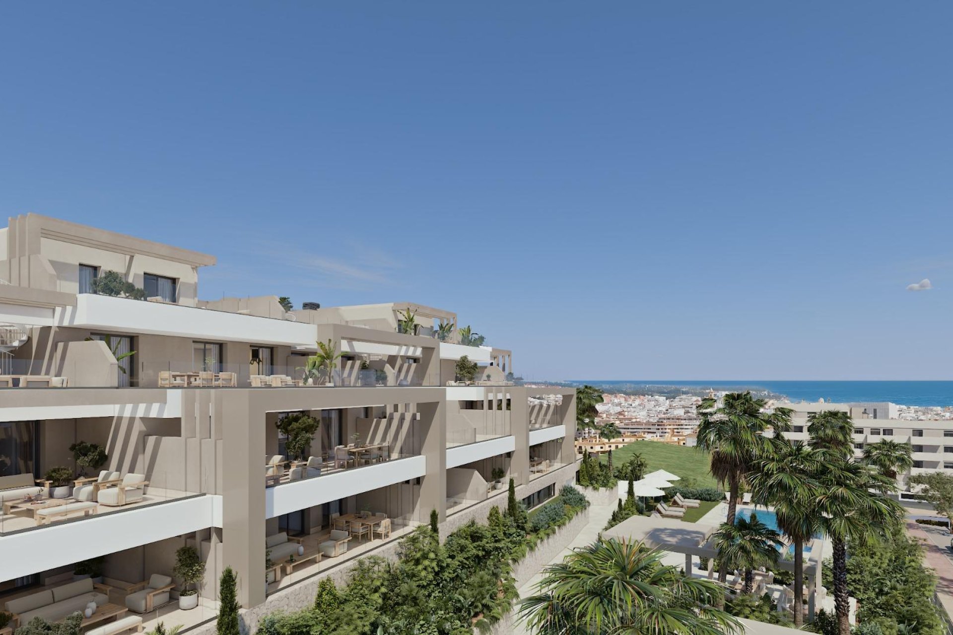 New Build - Apartment / flat - Estepona