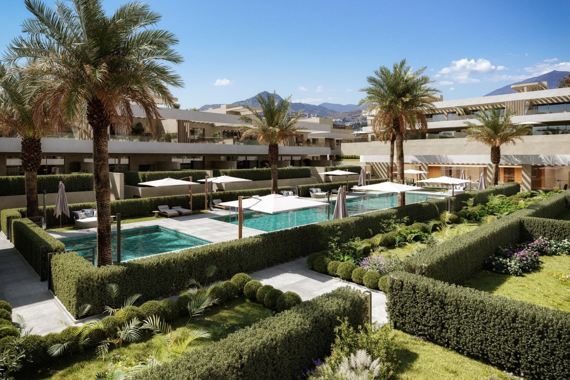 New Build - Apartment / flat - Estepona