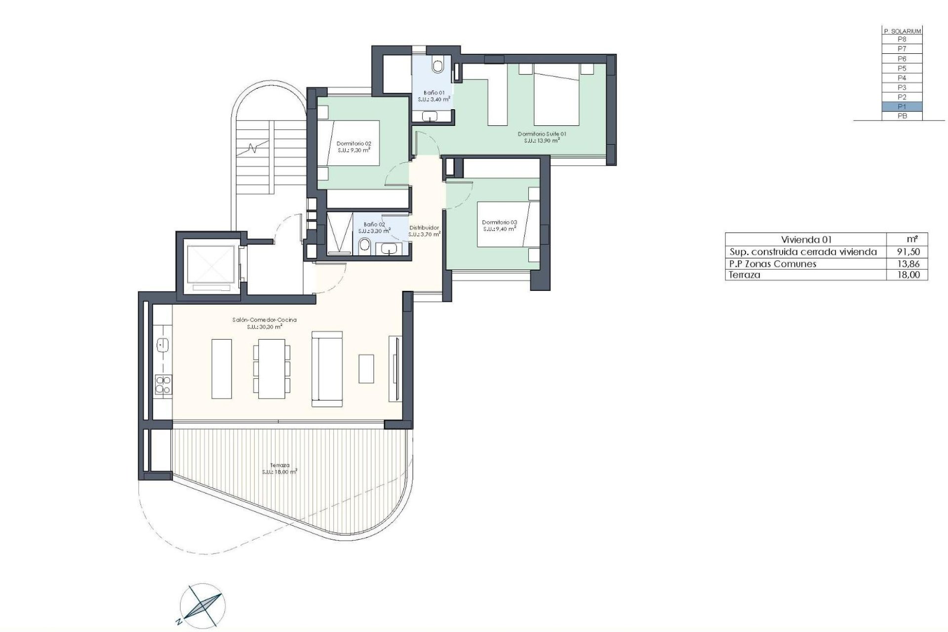 New Build - Apartment / flat - Guardamar del Segura