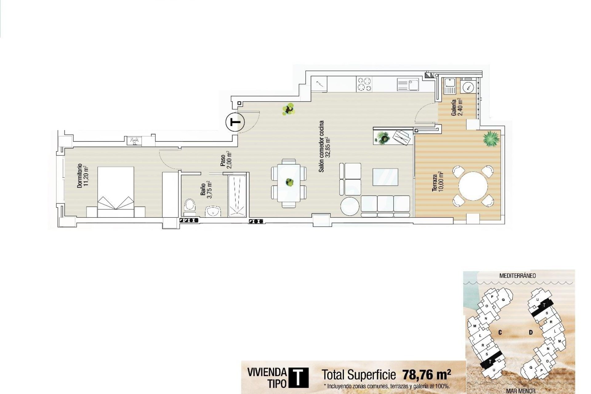 New Build - Apartment / flat - La Manga del Mar Menor