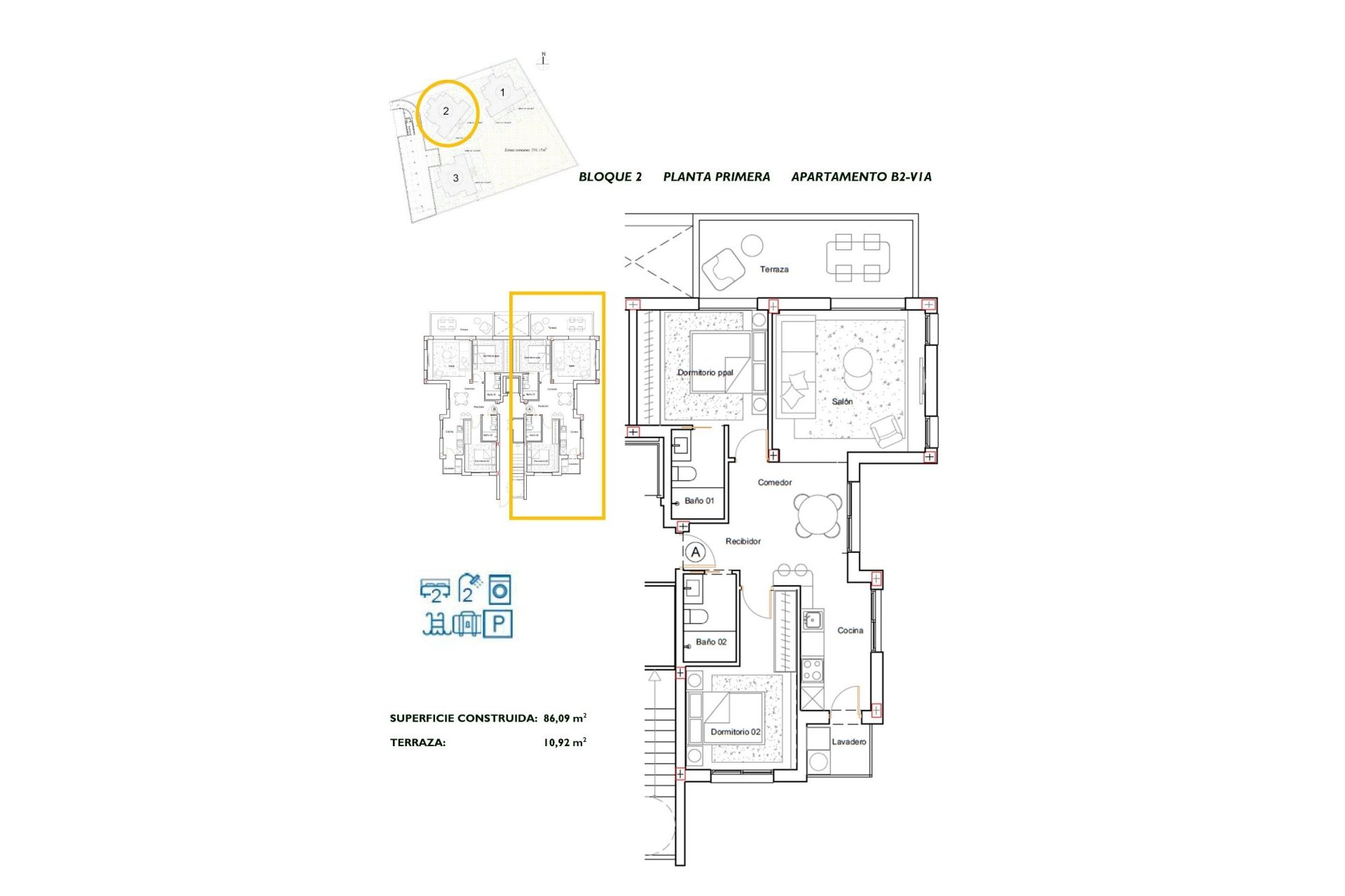 New Build - Apartment / flat - Los Alcazares - Serena Golf