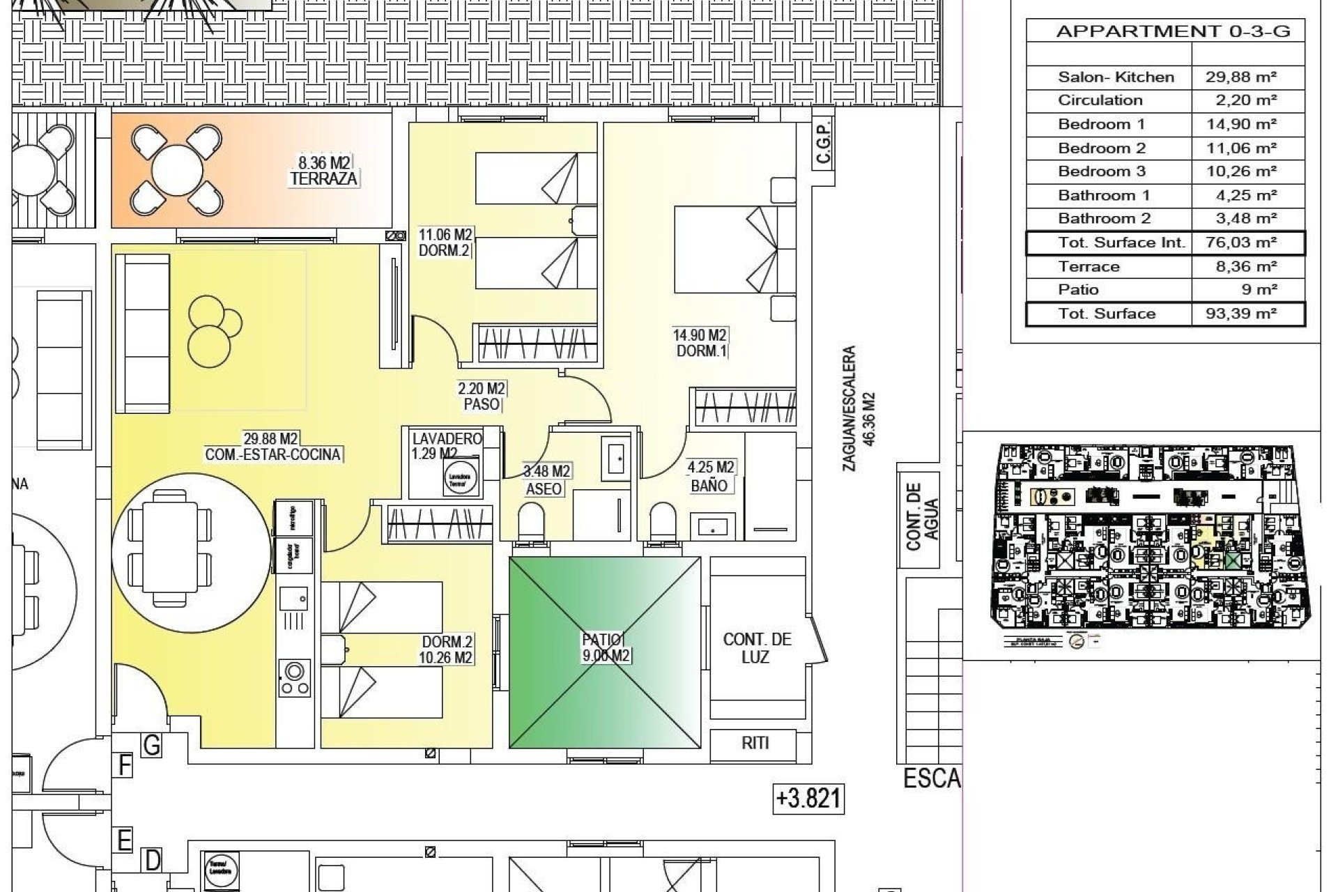 New Build - Apartment / flat - San Miguel de Salinas