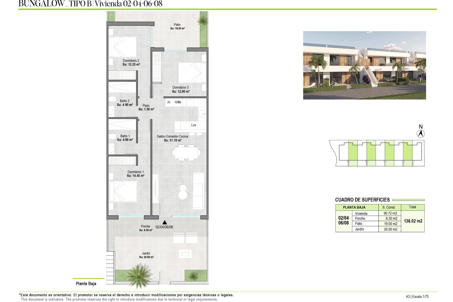 New Build - Bungalow - Alhama De Murcia