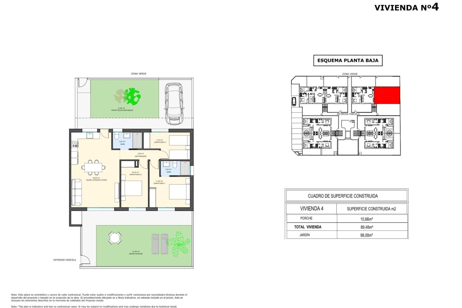 New Build - Bungalow - Pilar de La Horadada