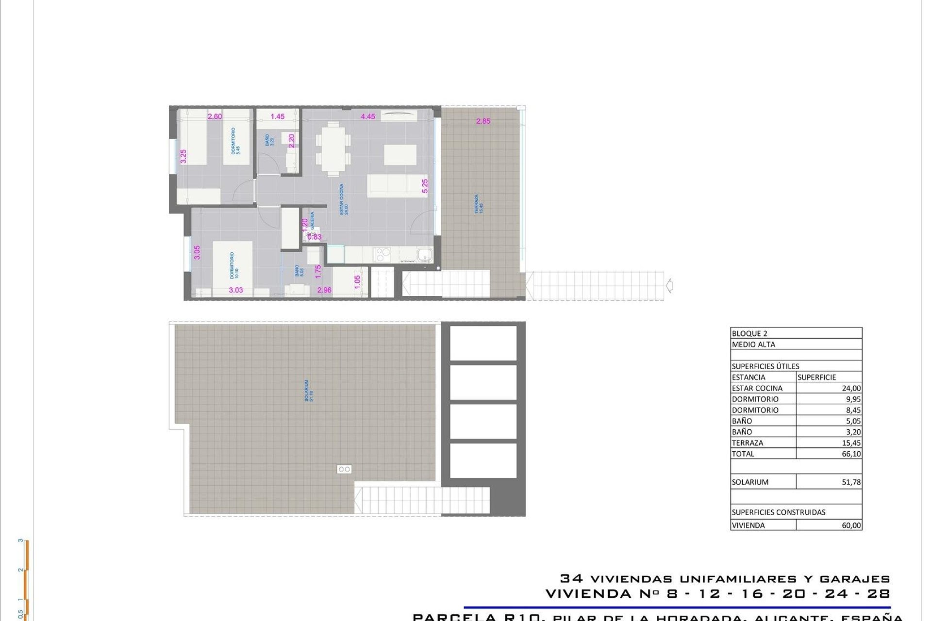 New Build - Bungalow - Pilar de La Horadada