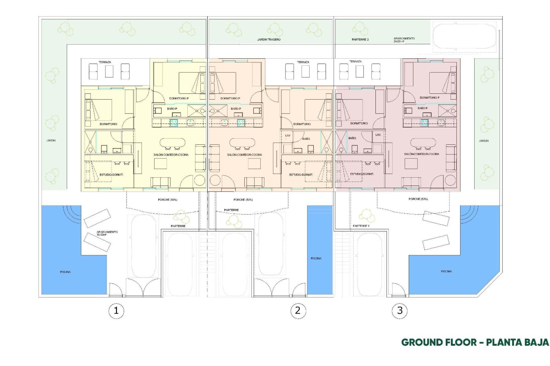 New Build - Bungalow - Pilar de La Horadada