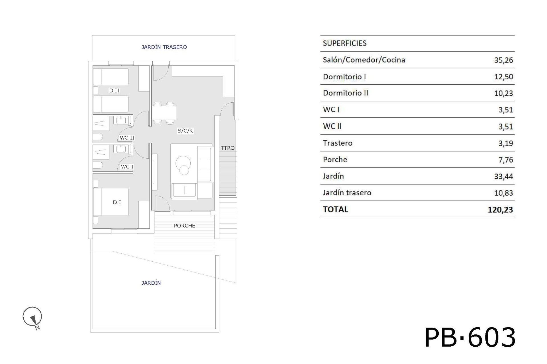 New Build - Bungalow - San Miguel de Salinas