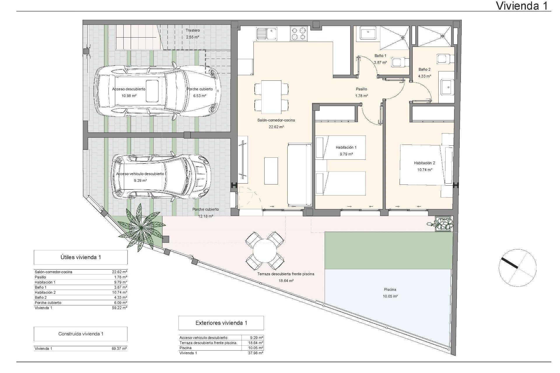 New Build - Bungalow - San Pedro del Pinatar - Lo Pagan