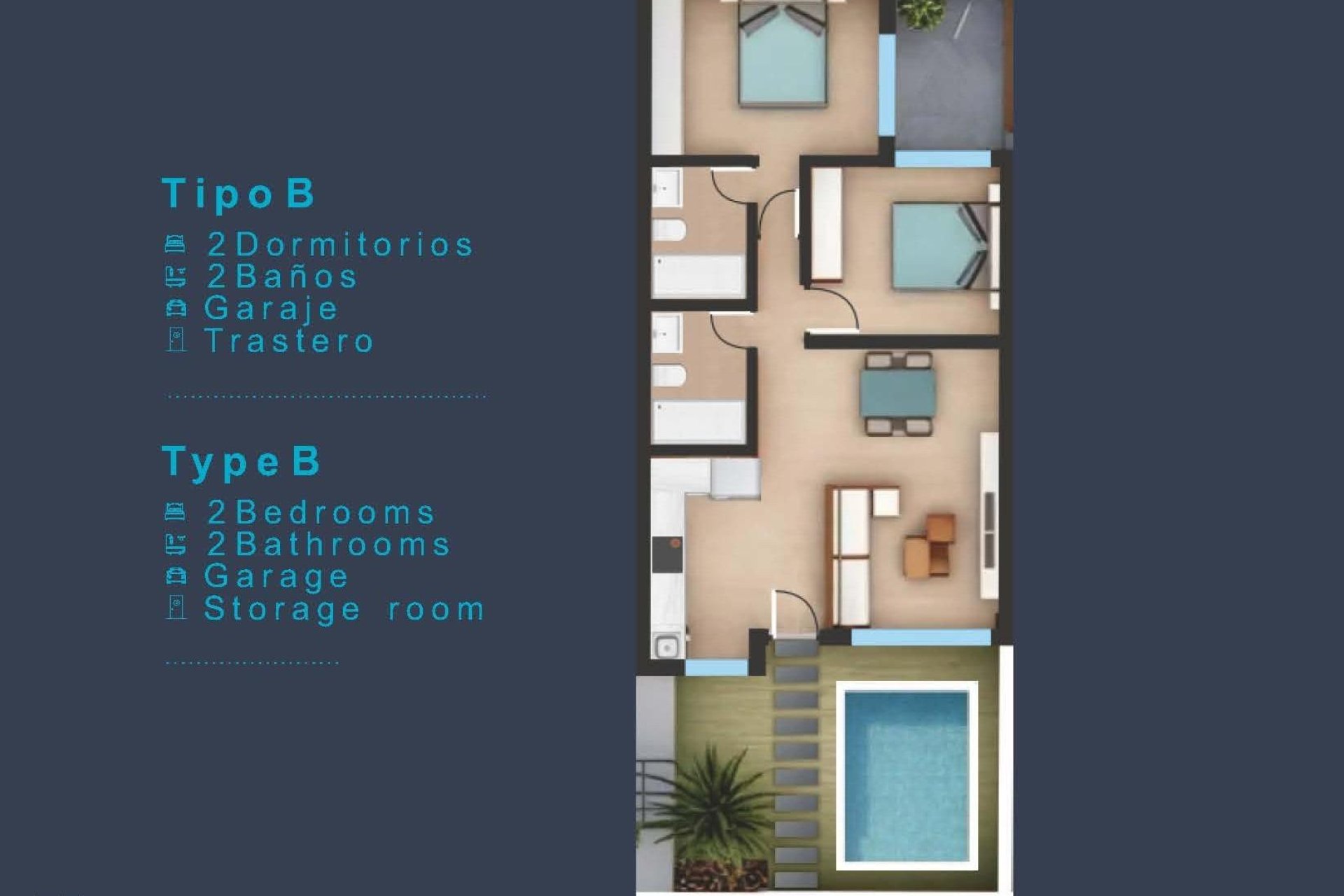 New Build - Bungalow - San Pedro del Pinatar