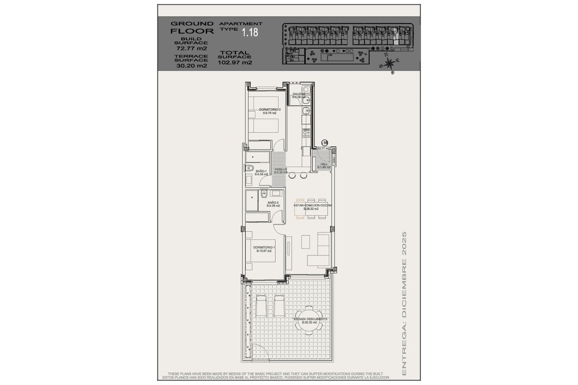 New Build - Bungalow - Torrevieja - Altos del Sol