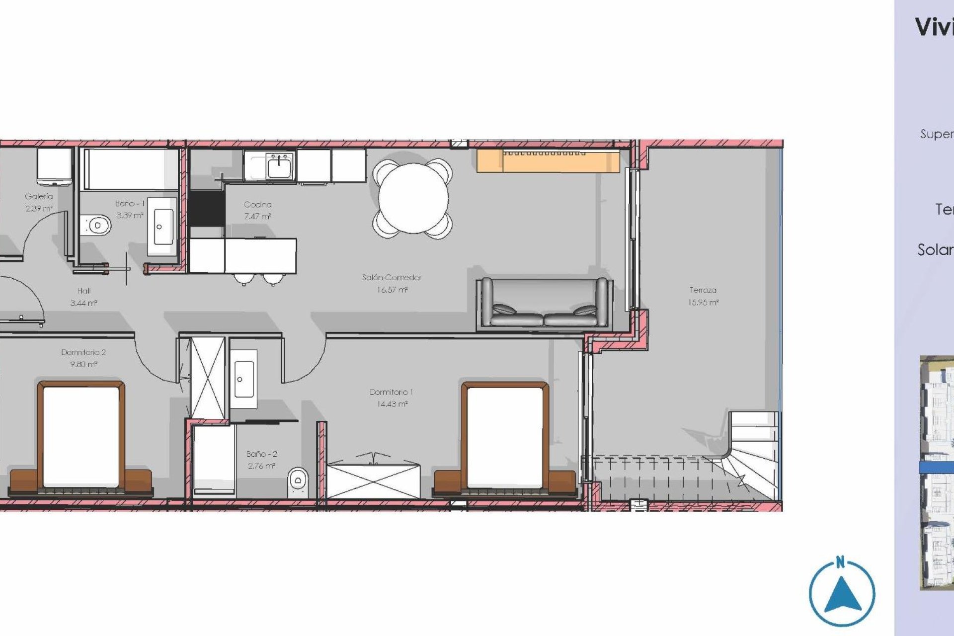 New Build - Penthouse - Guardamar del Segura