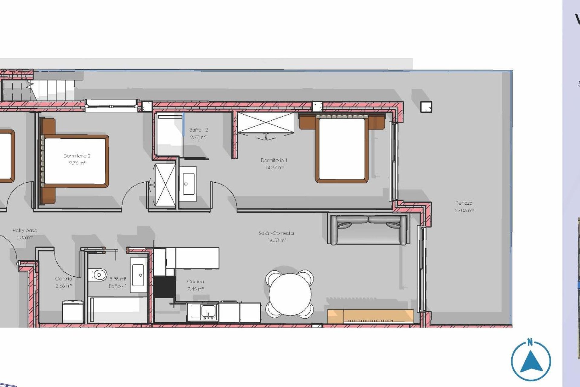New Build - Penthouse - Guardamar del Segura