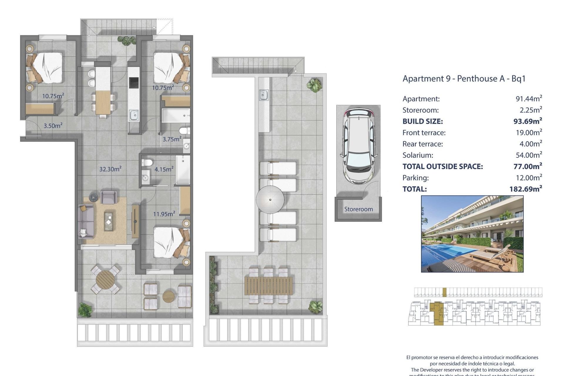 New Build - Penthouse - Los Alcazares
