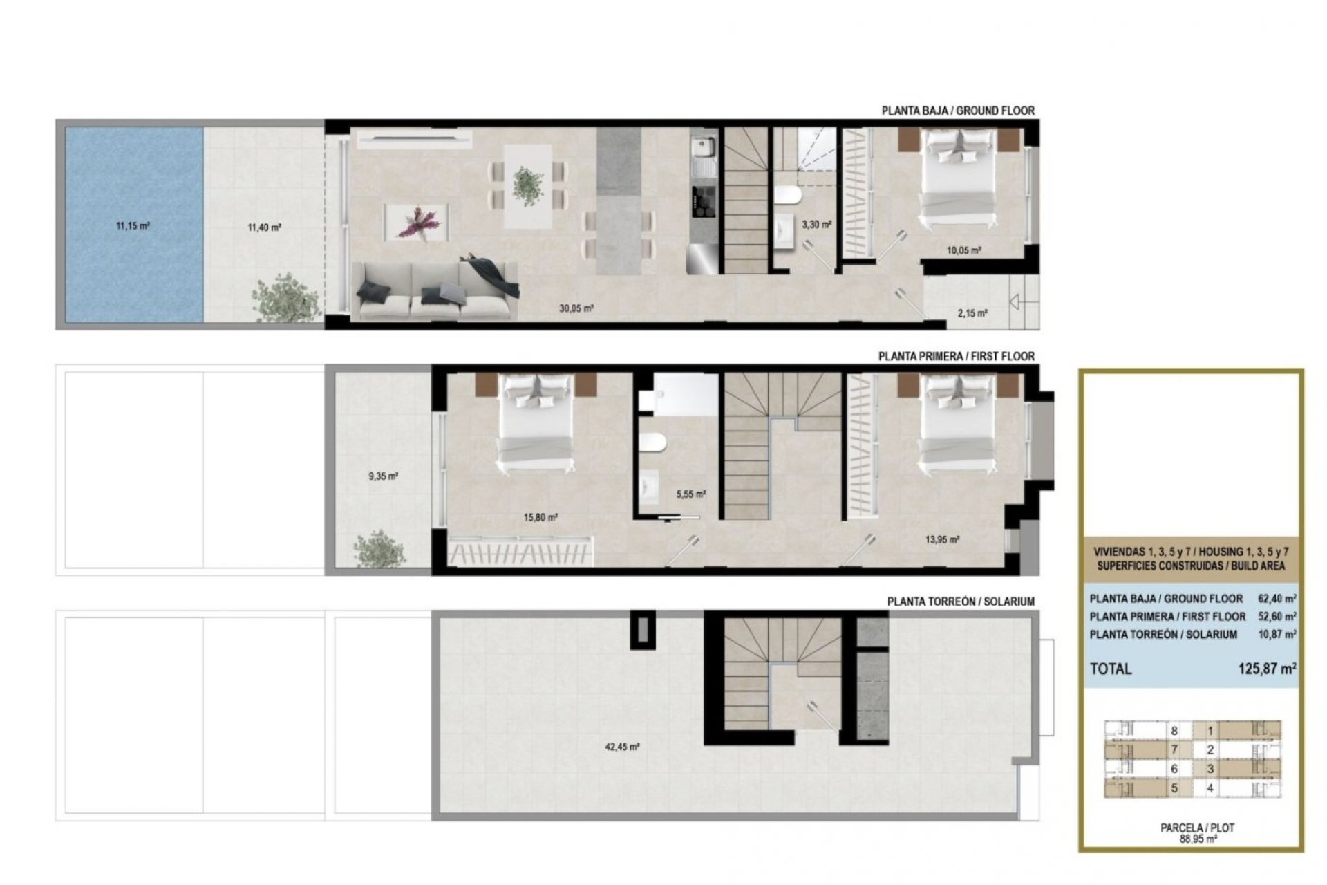 New Build - Townhouse - San Javier - pueblo