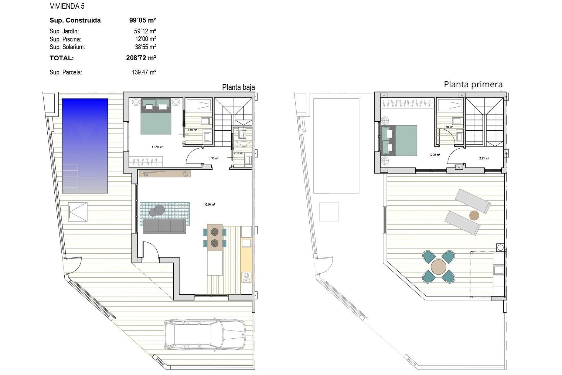 New Build - Townhouse - Torre Pacheco - El Alba