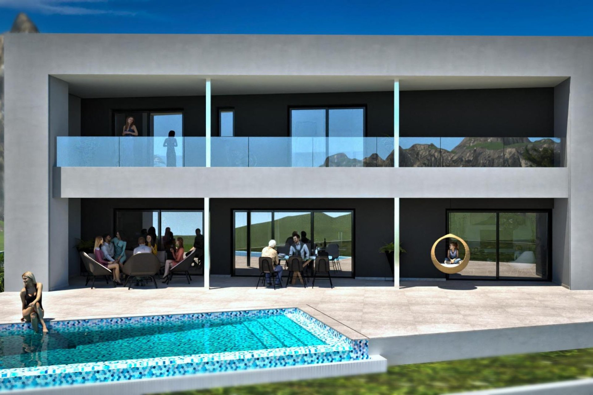 New Build - Villa - La Nucía - Panorama