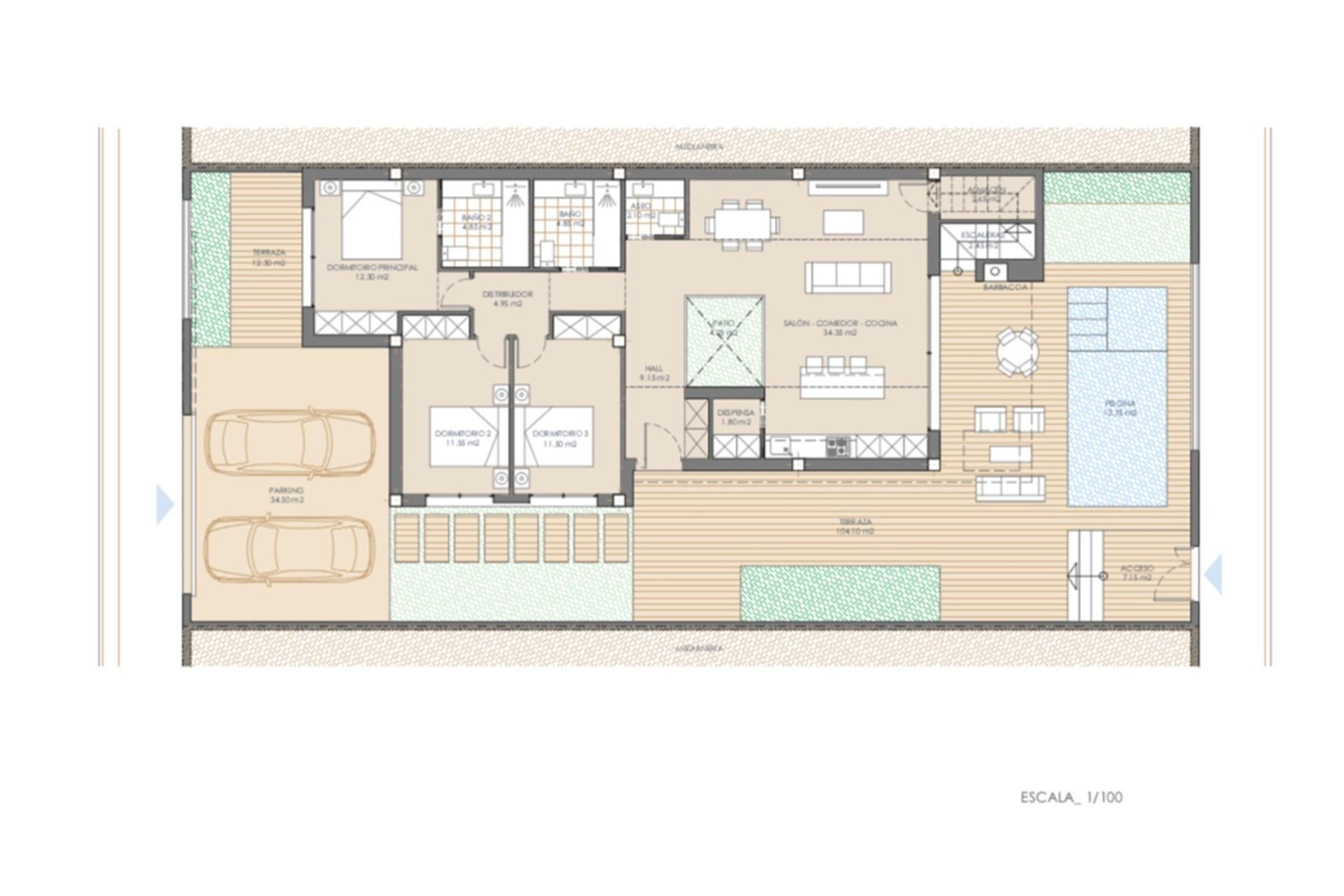 New Build - Villa - San Juan de los Terreros - San Juan De Los Terreros