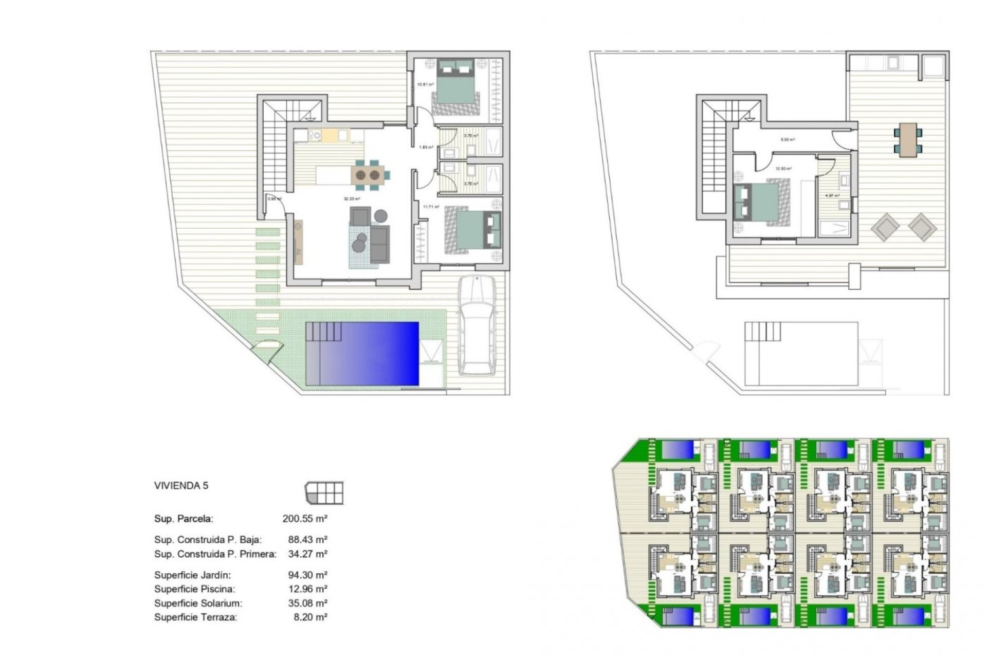 New Build - Villa / Semi semi-detached - Torre Pacheco