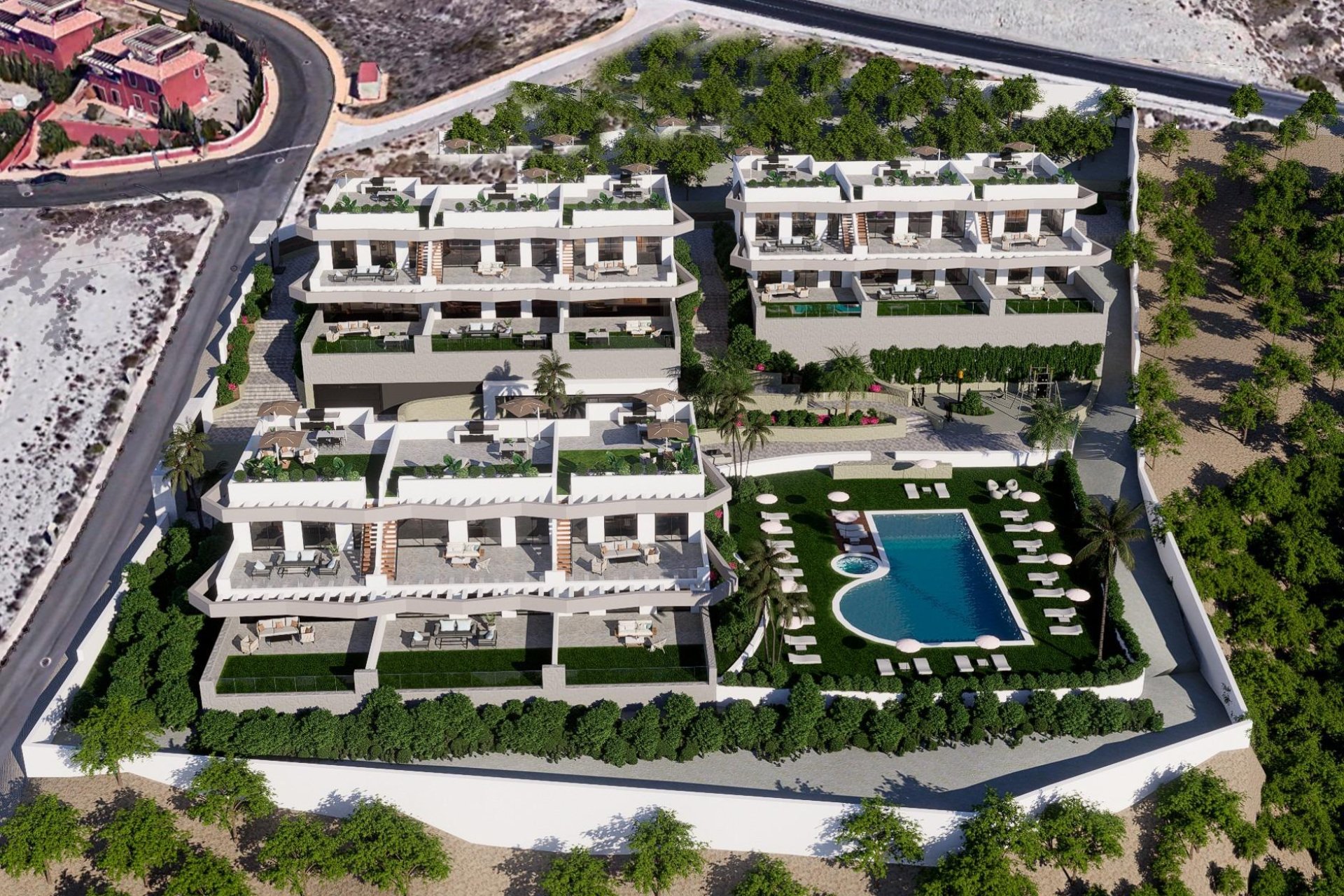 Новое здание - Бунгало - Finestrat