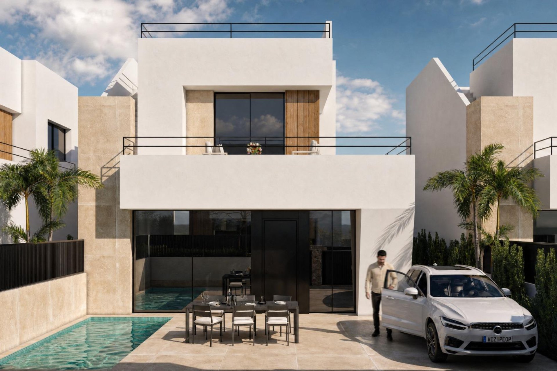 Новое здание - Semidetached - Alhama De Murcia