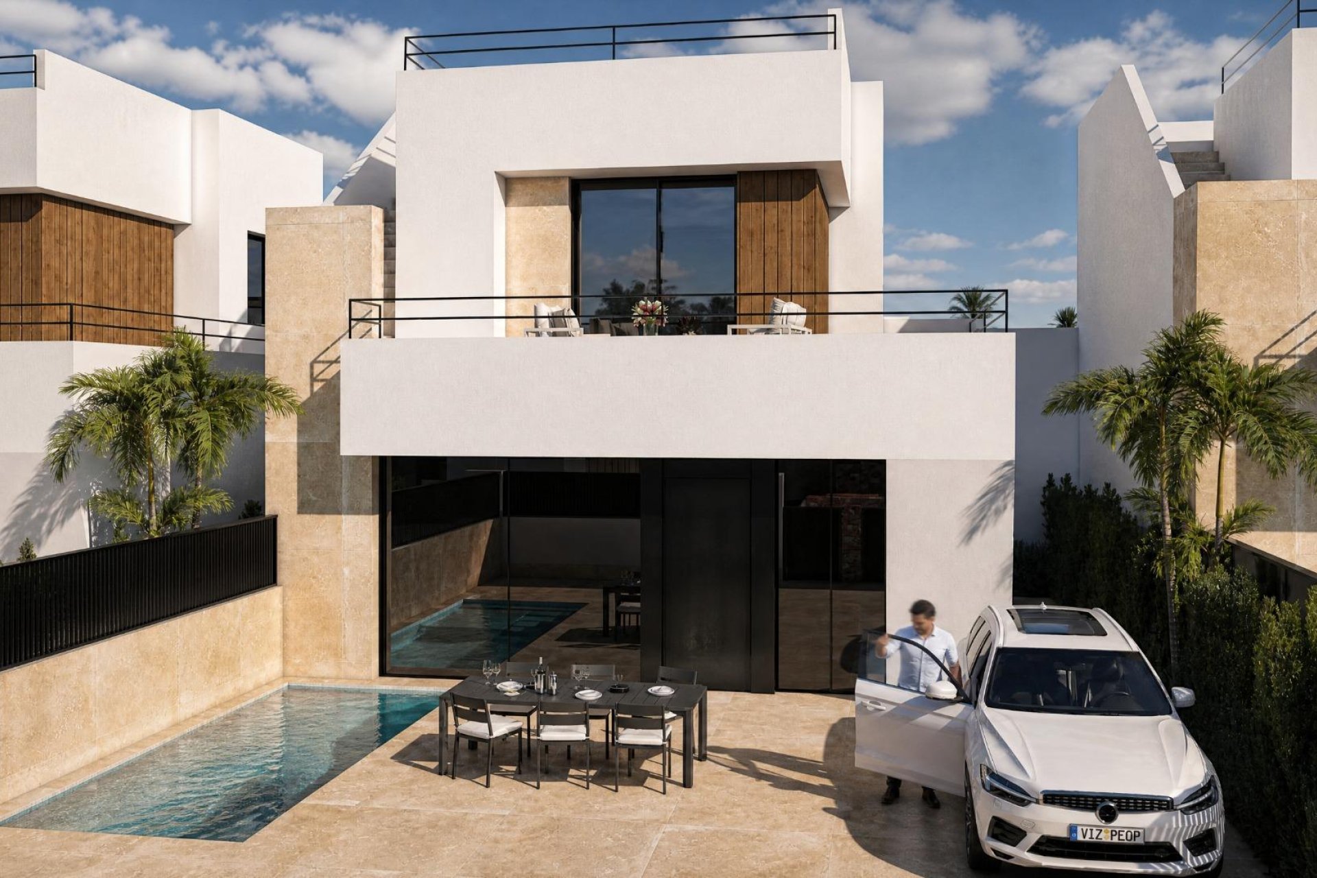 Новое здание - Semidetached - Alhama De Murcia