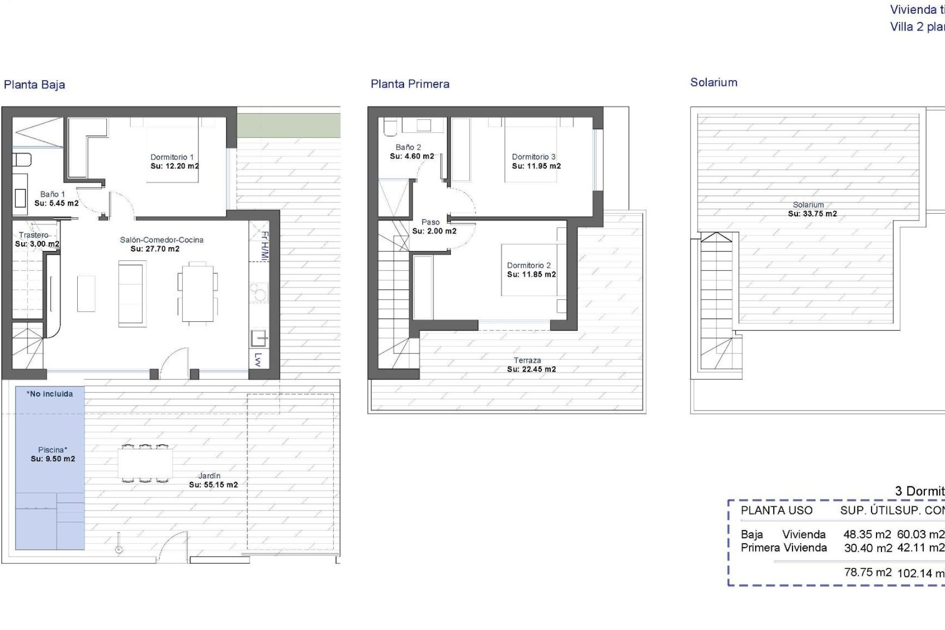 Новое здание - Semidetached - Alhama De Murcia