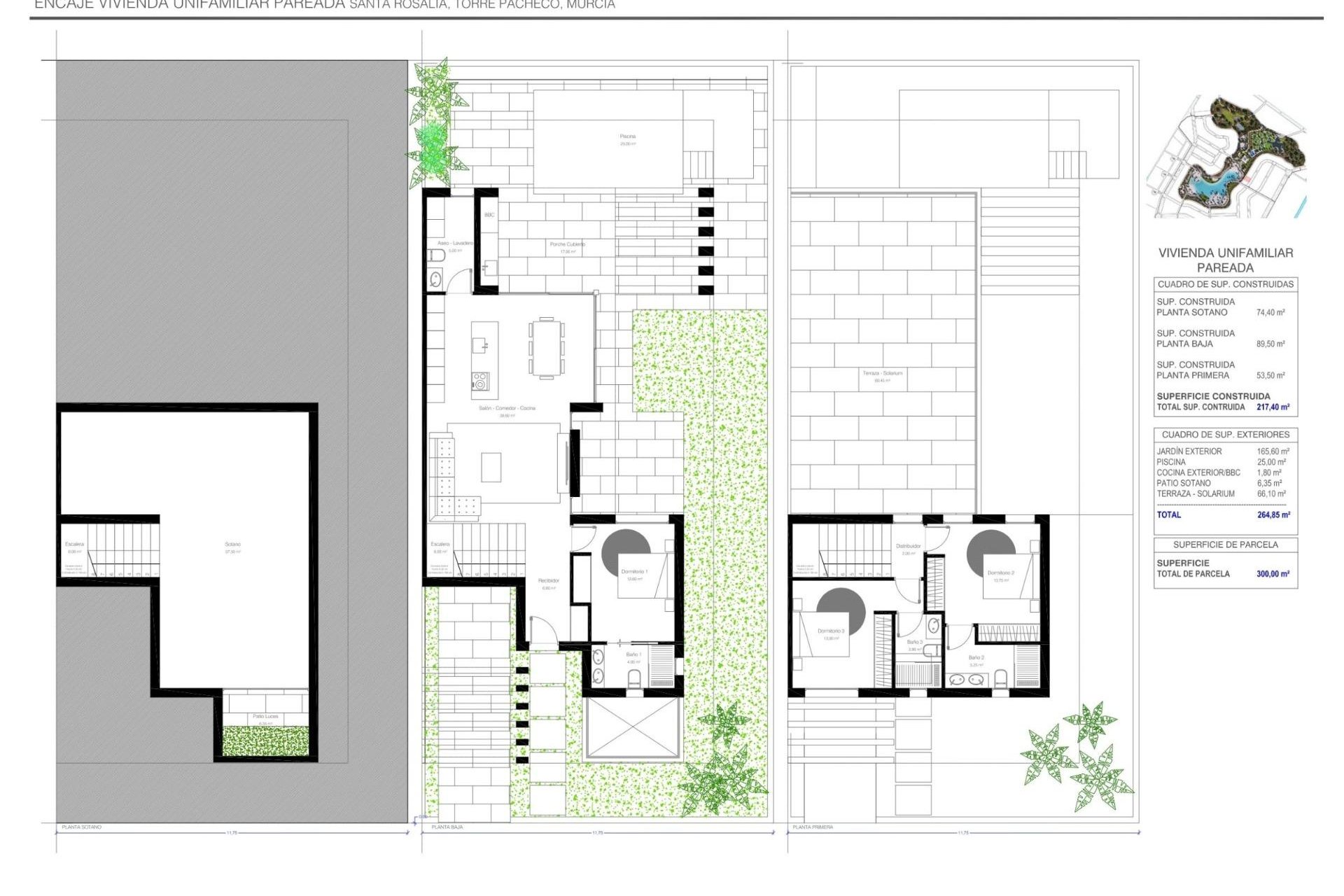 Новое здание - Semidetached - Torre Pacheco